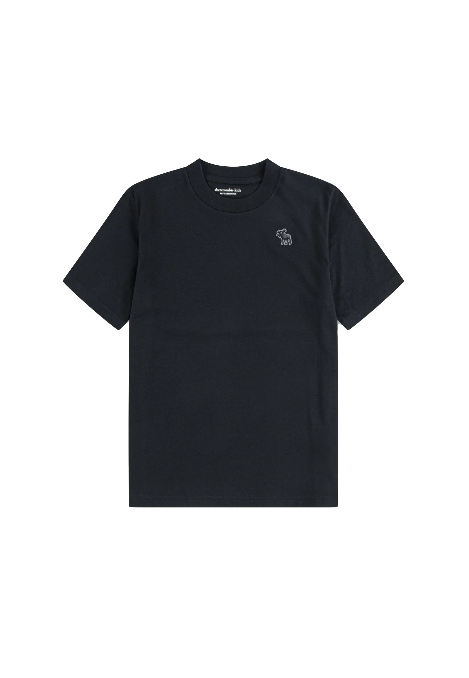 T-shirt girocollo essenziale grigio