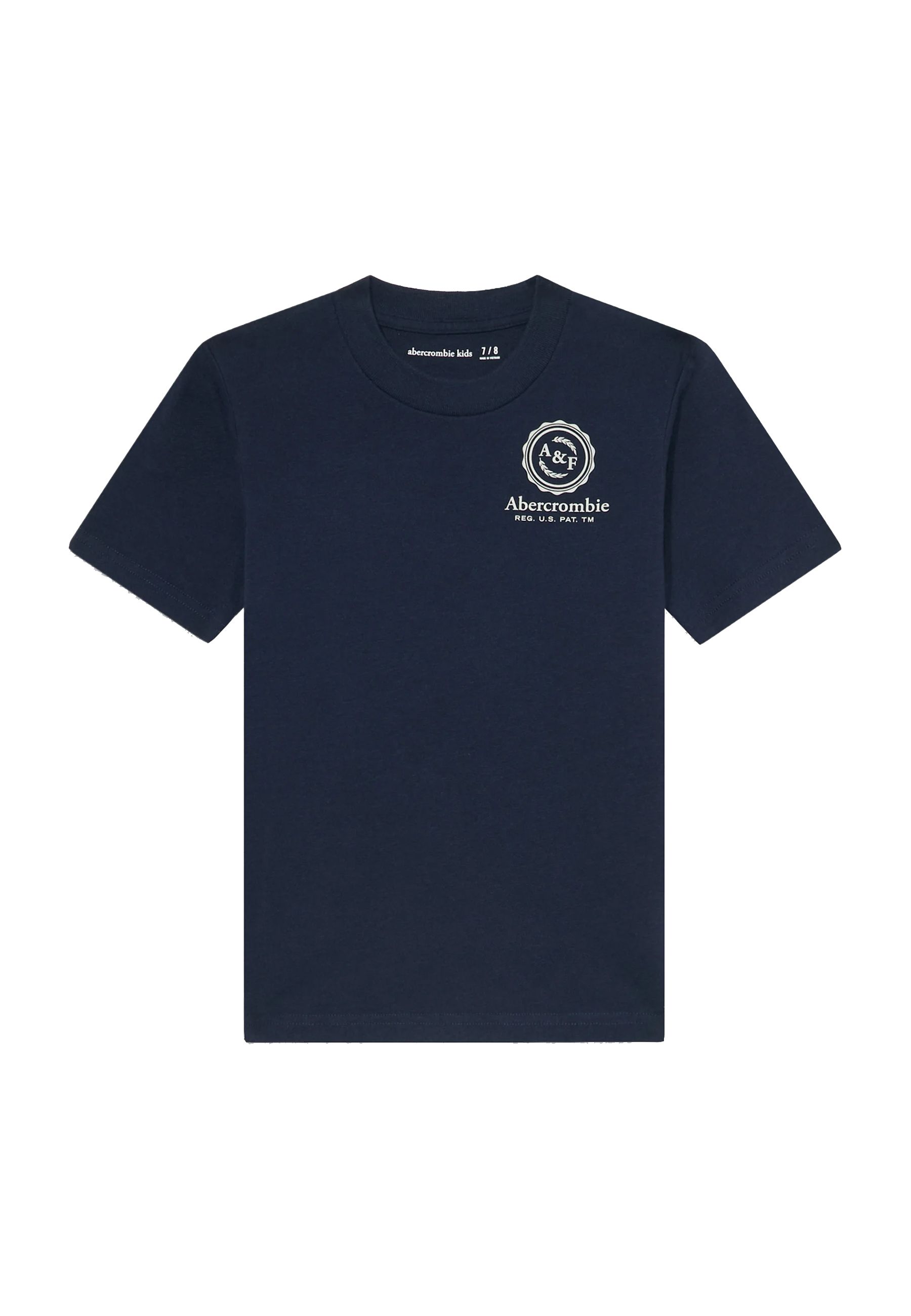 T-shirt girocollo essenziale blu