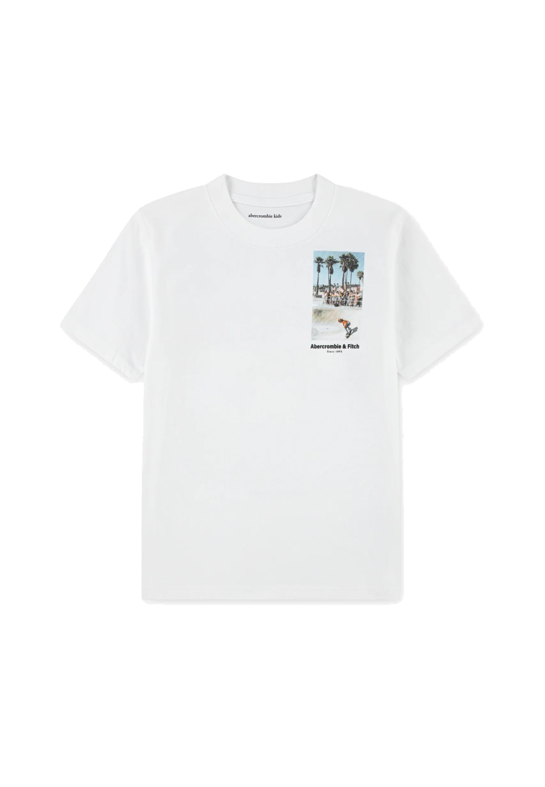 T-shirt girocollo stampa skate park