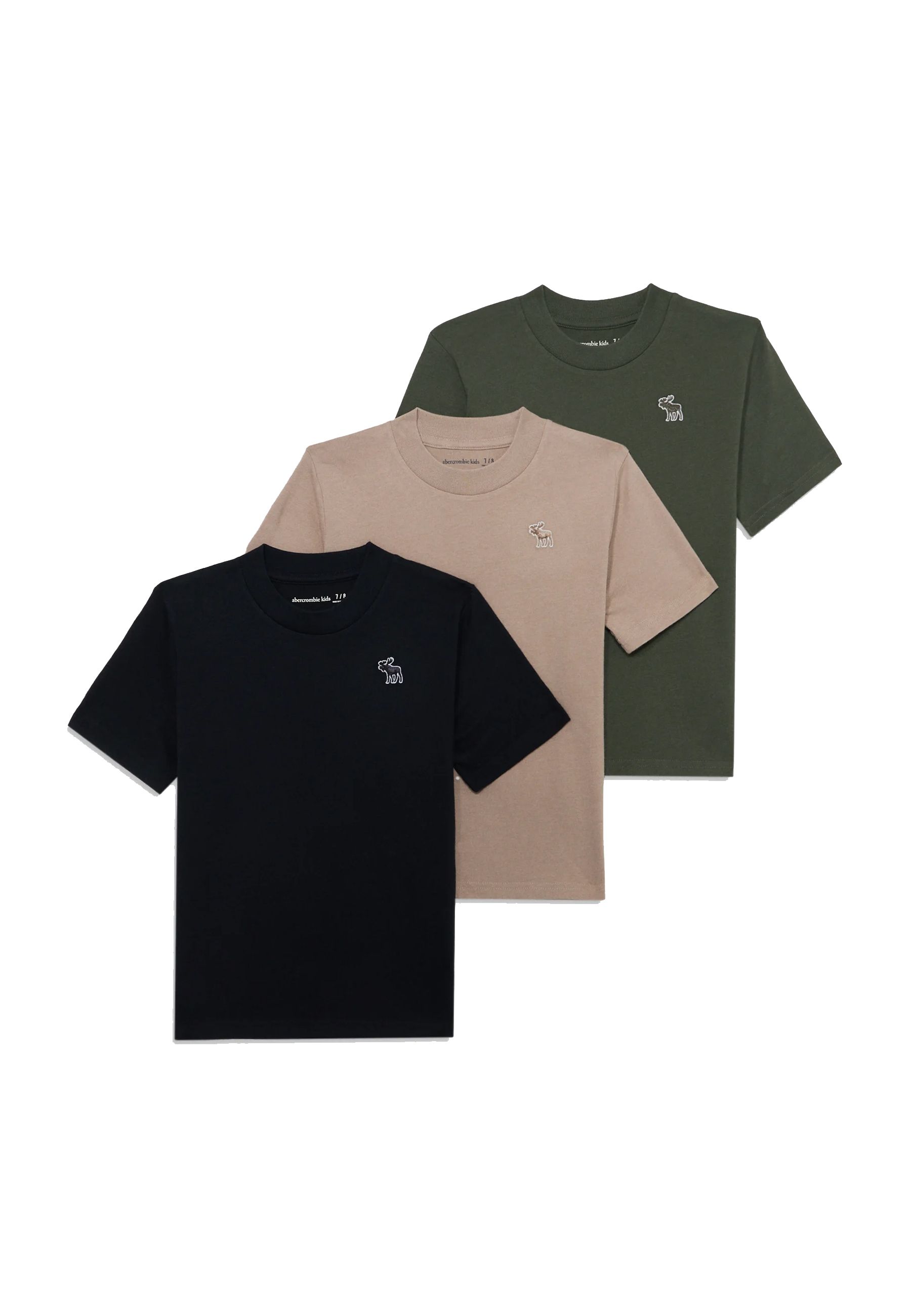 T-shirt girocollo confezione da 3