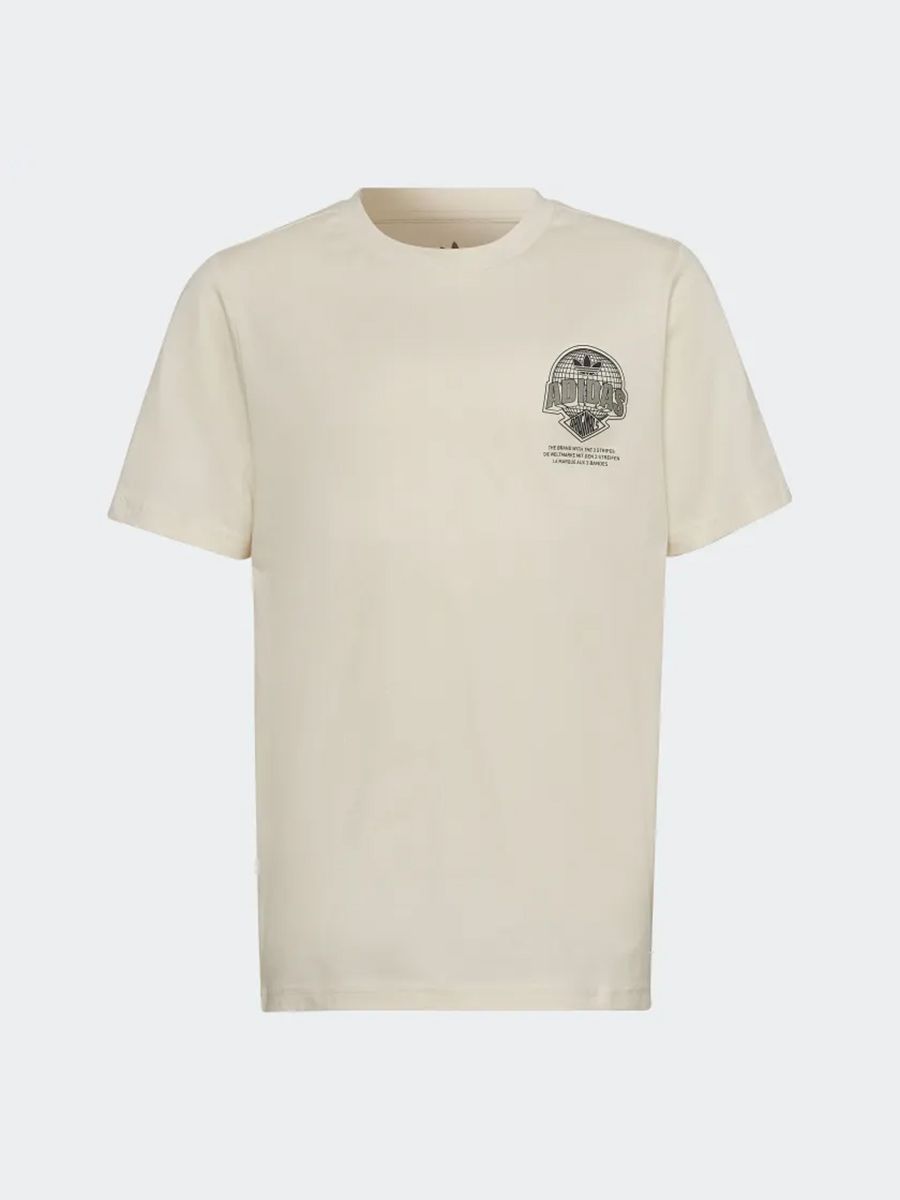 T-shirt  girocollo stampata