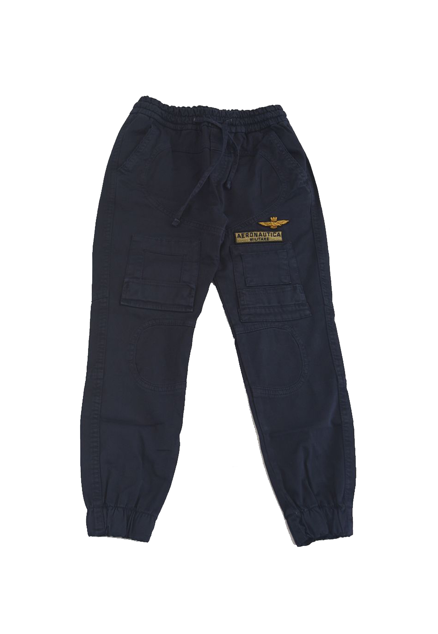 Pantalone con patch Logo