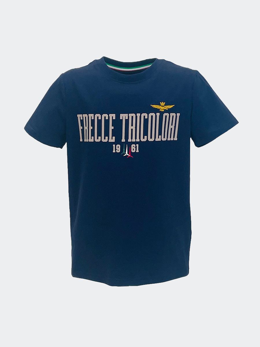 T-shirt girocollo con stampa FRECCE TRICOLORE 