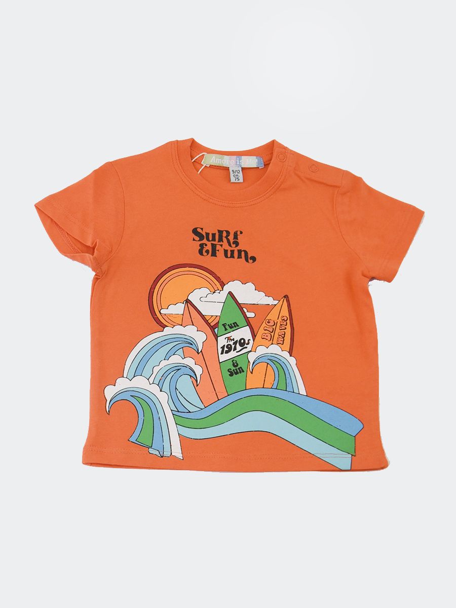 T-shirt Stampa Surf