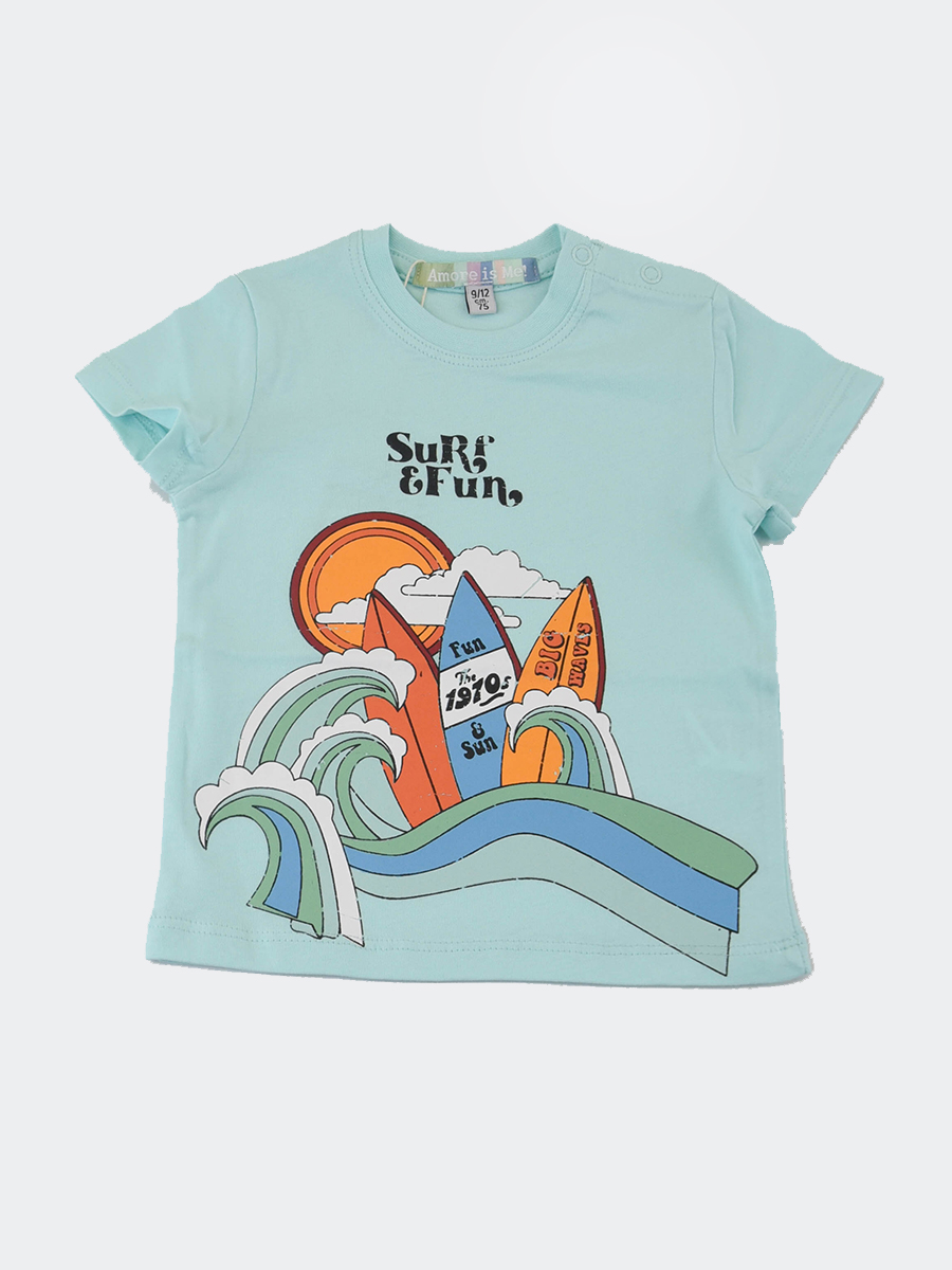 T-shirt Stampa Surf