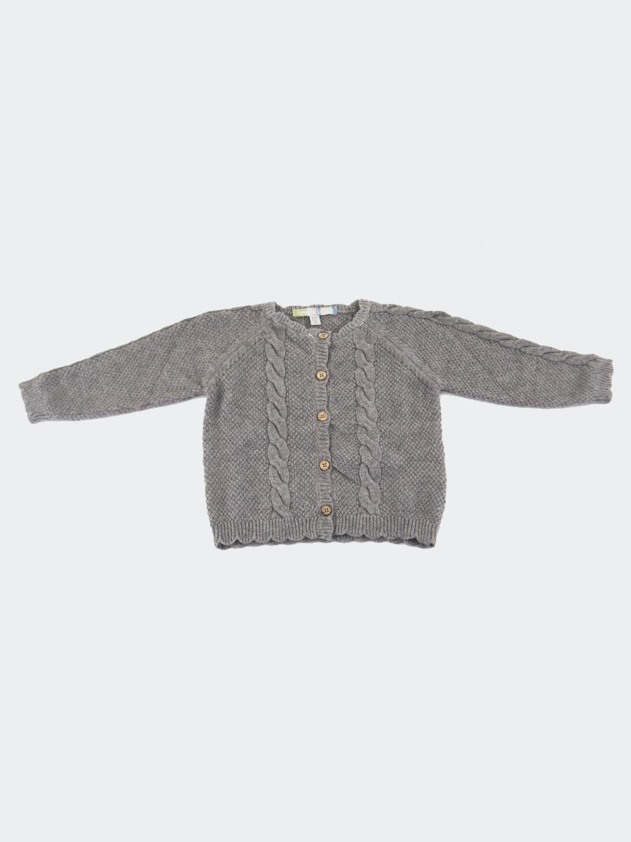 Maglia  cardigan Trecciato