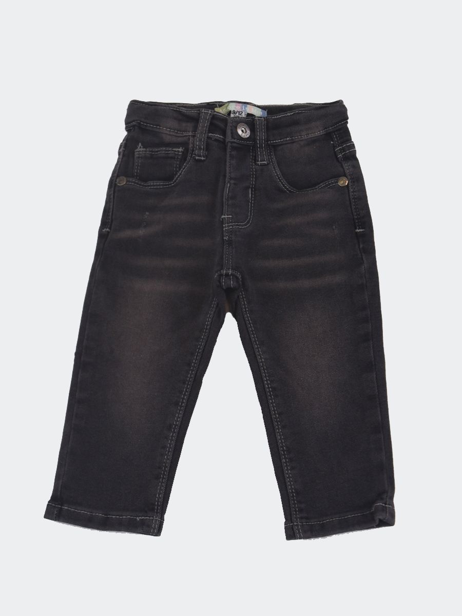 Jeans elasticizzato tinta unita