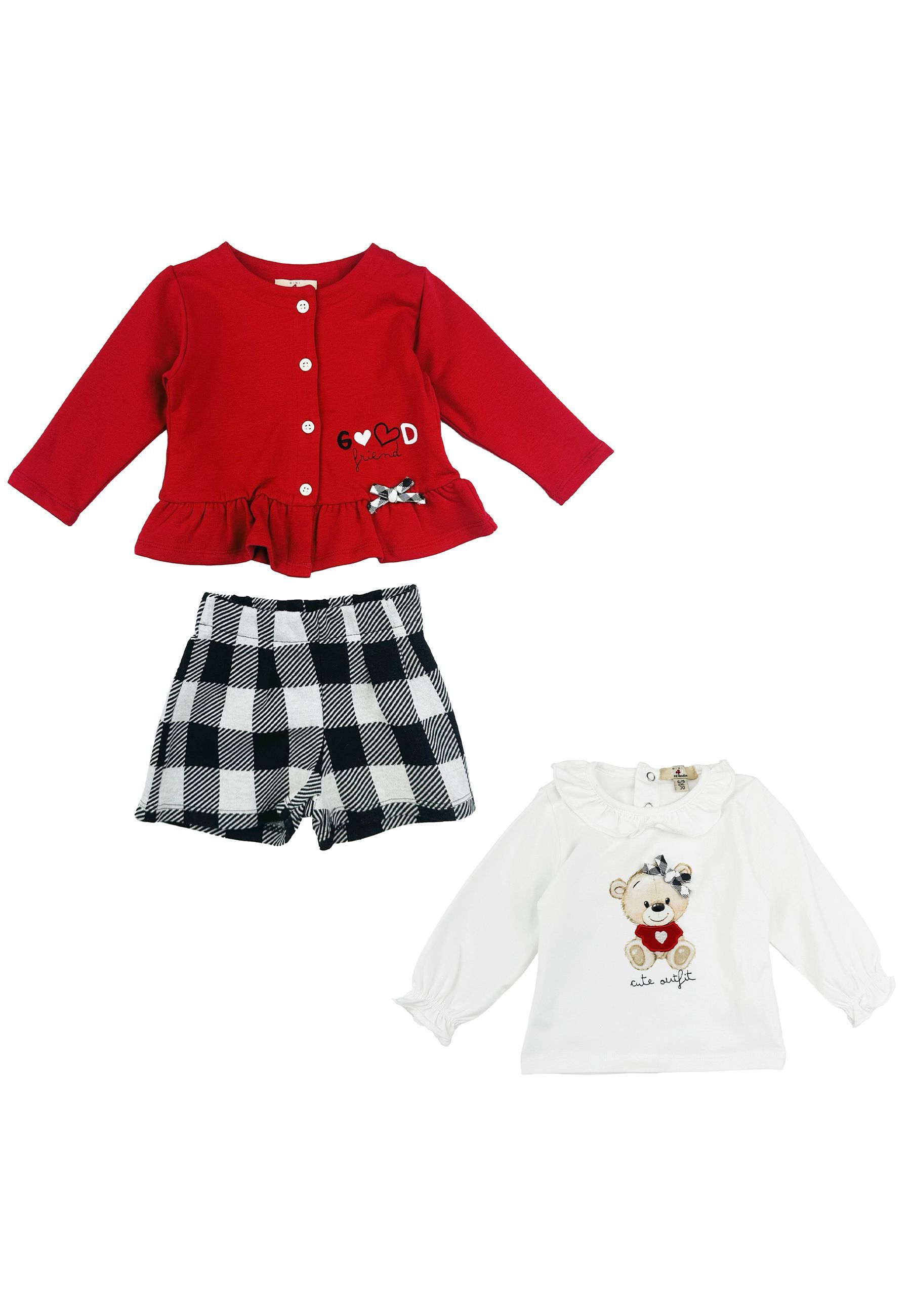 Completo Sportivo set giacca felpa t-shirt e pantalone