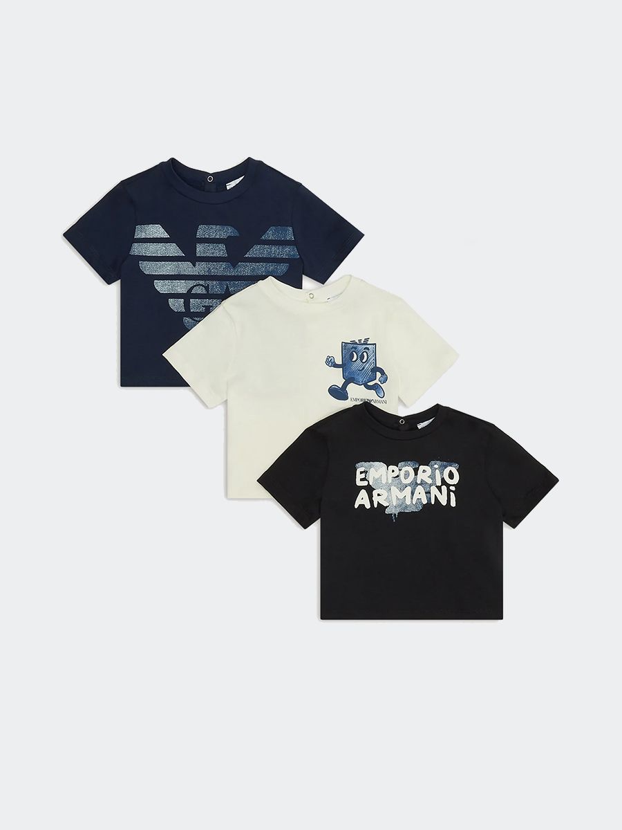 T-shirt set tris varie Stampe