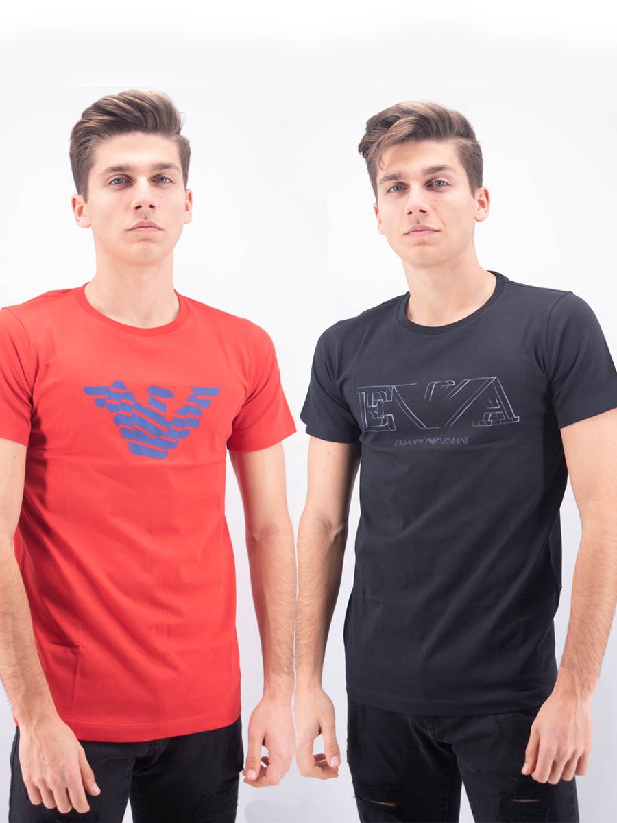 T-shirt Set manica corta con stampa logo