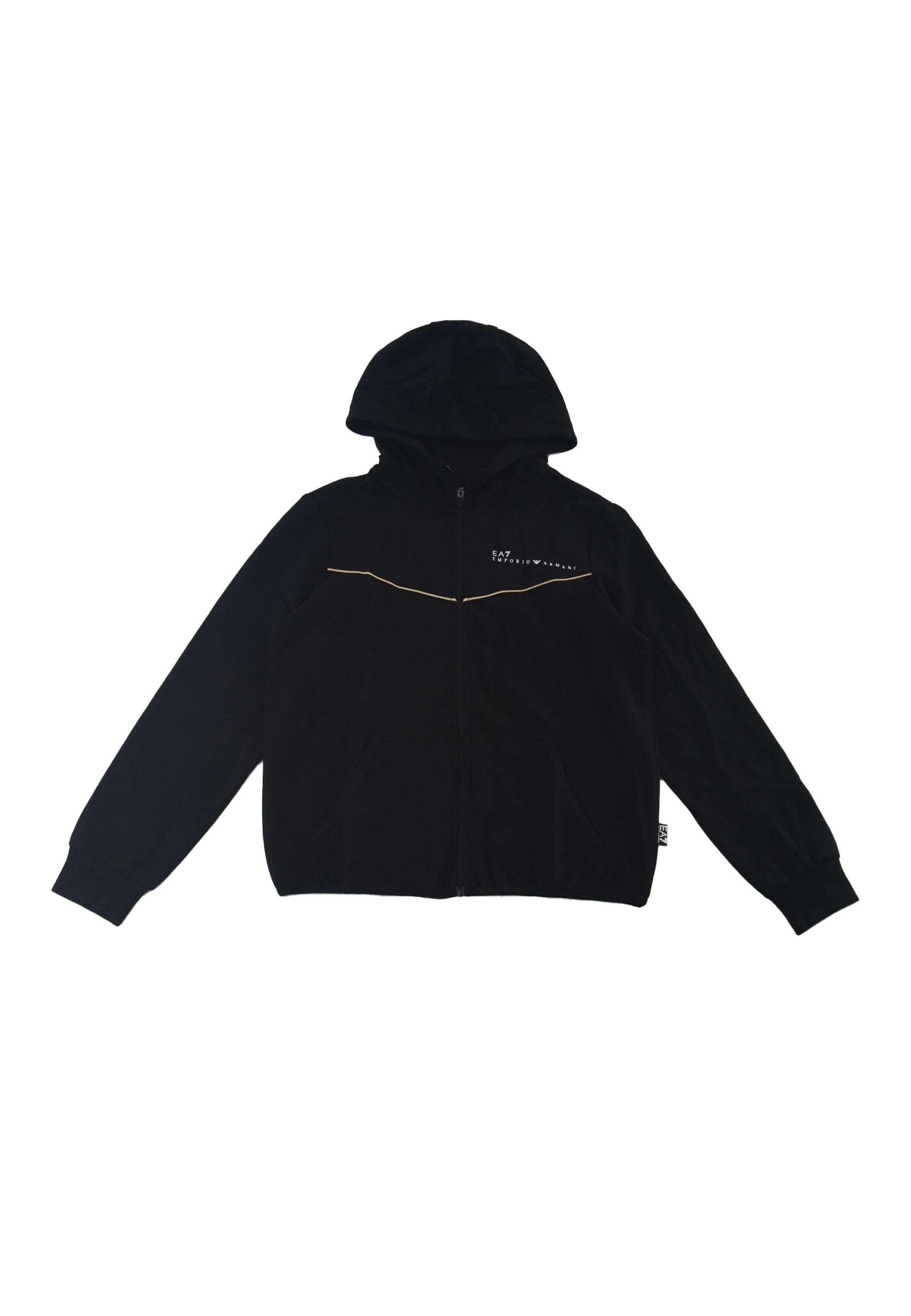 Felpa full Zip Con Logo