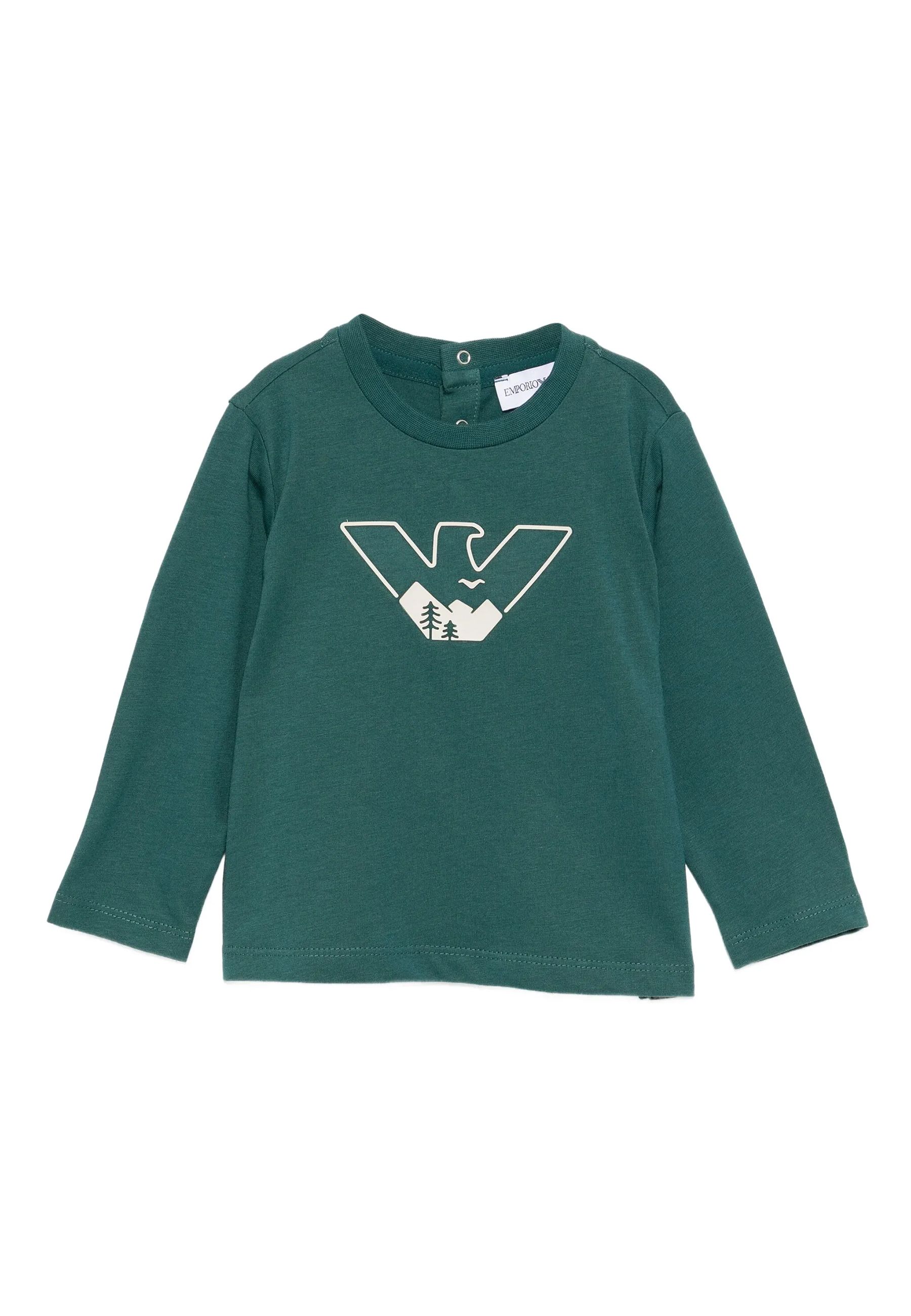 T-shirt neonato girocollo manica lunga