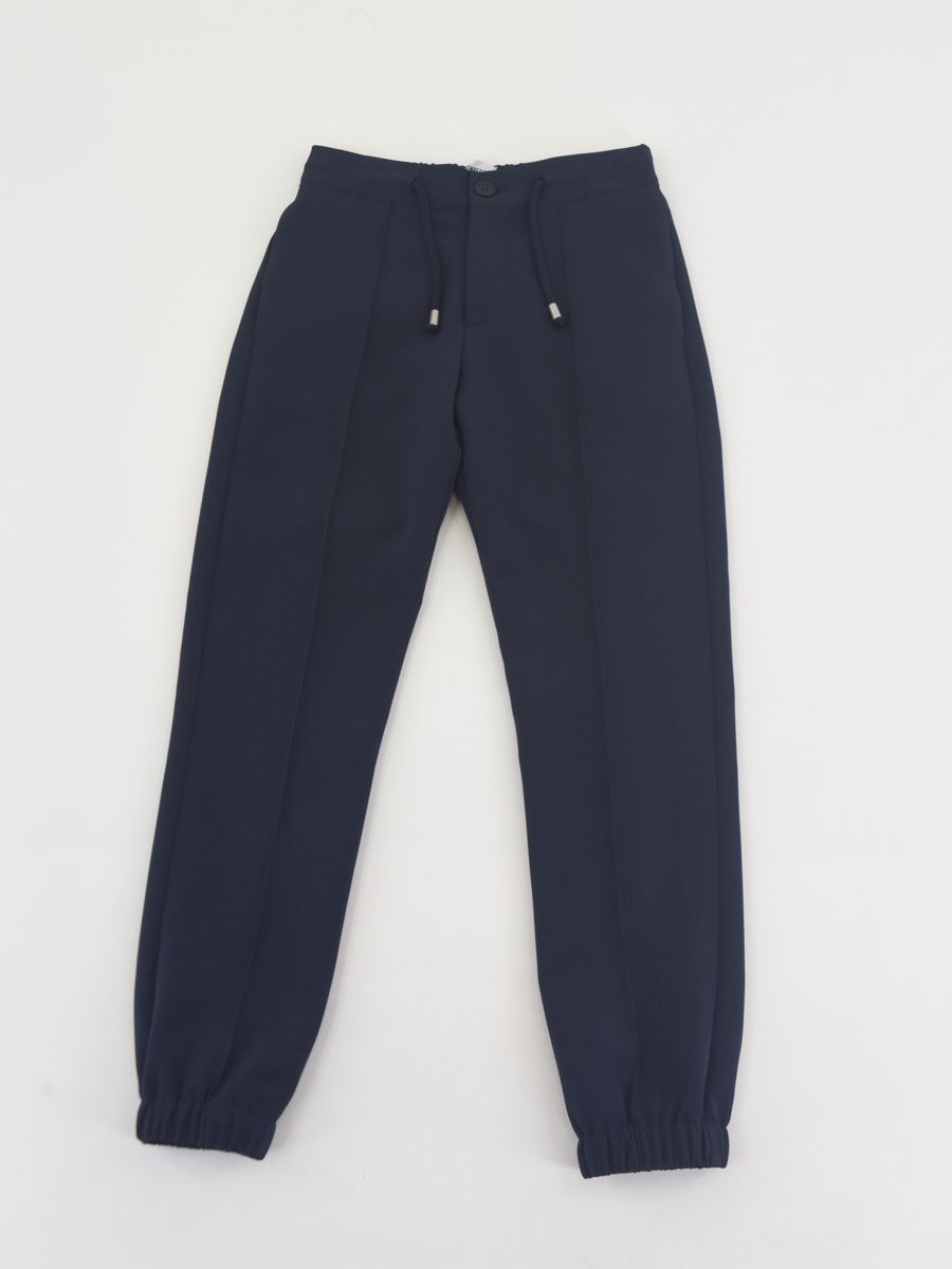 Pantalone tinta unita modello jogging