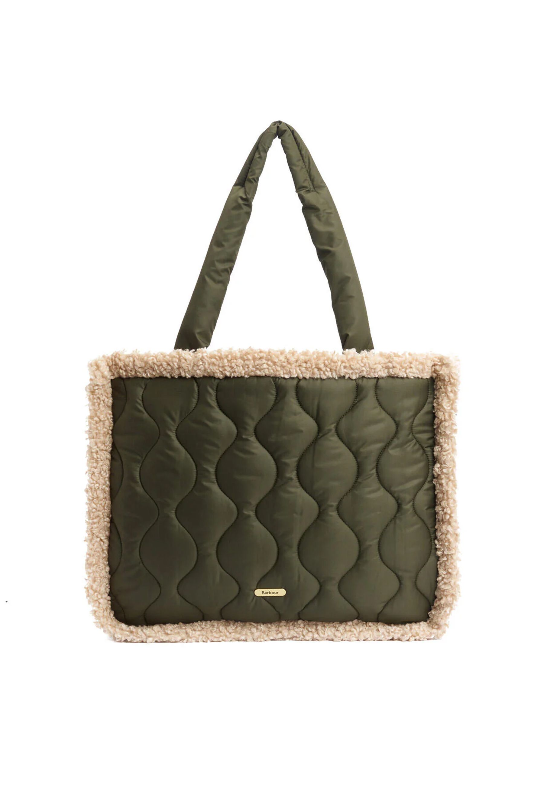 Borsa trapuntato Verde Oliva