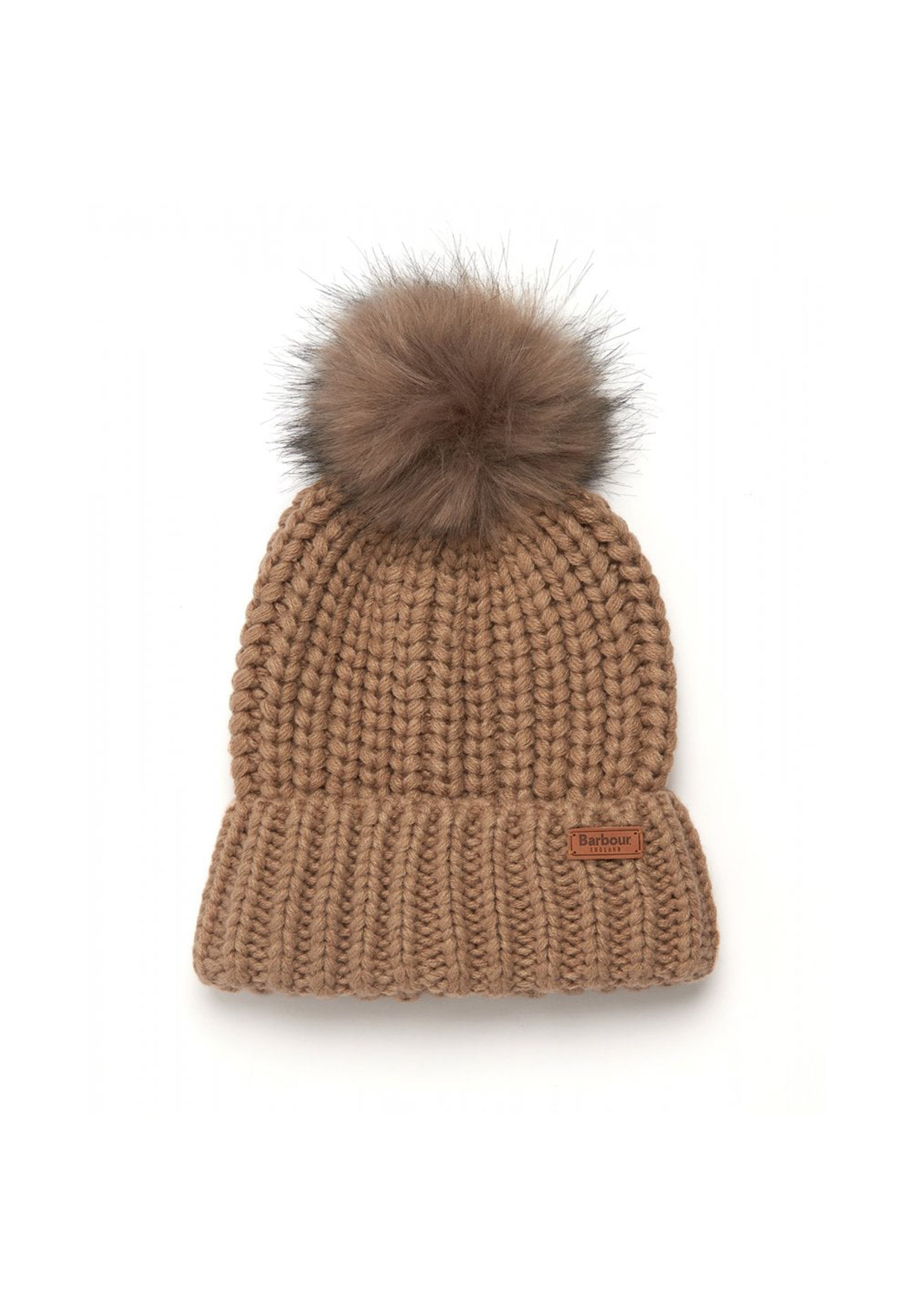 Cappello in filo a maglia grossa con Patch