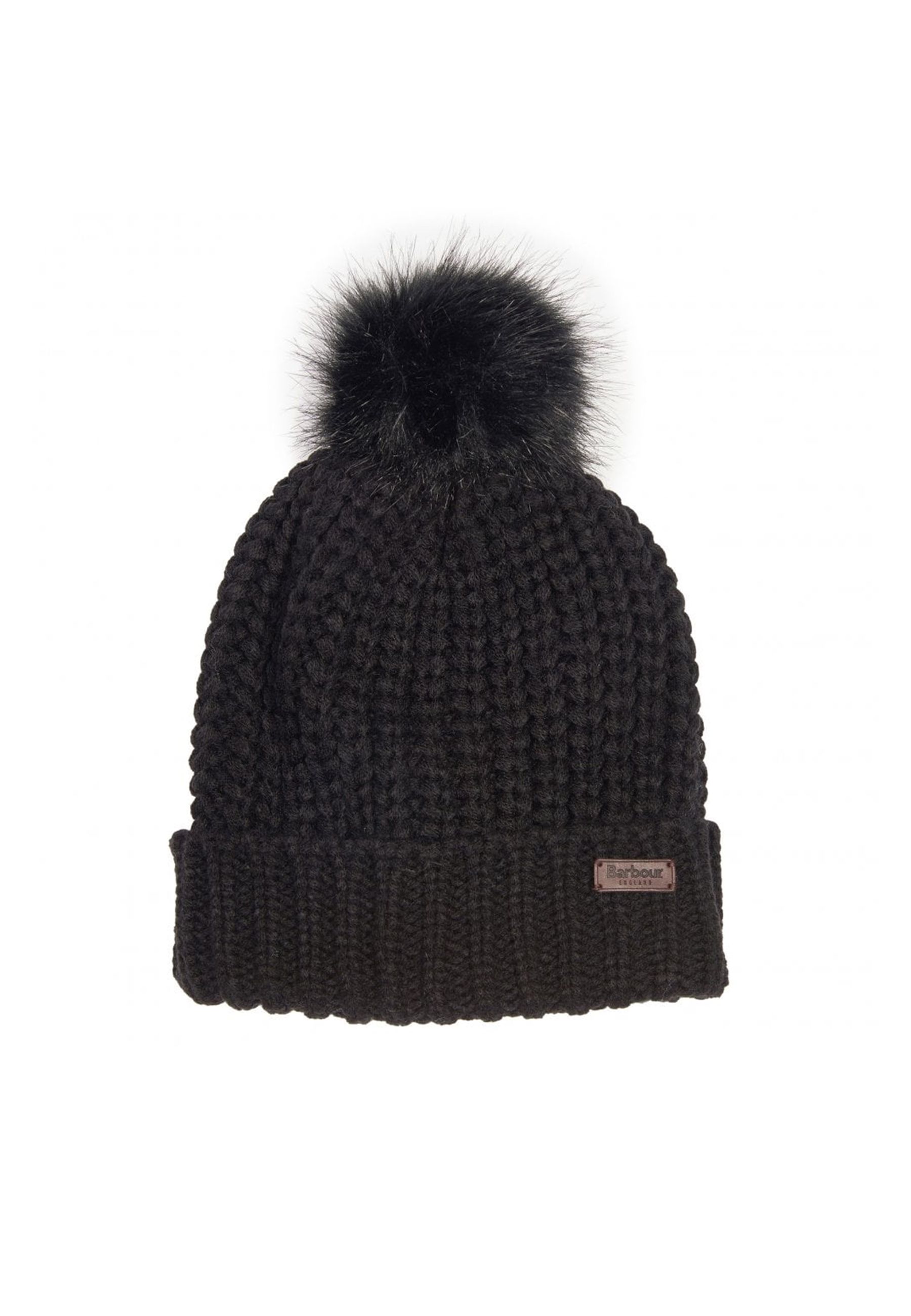 Cappello in filo a maglia grossa con Patch