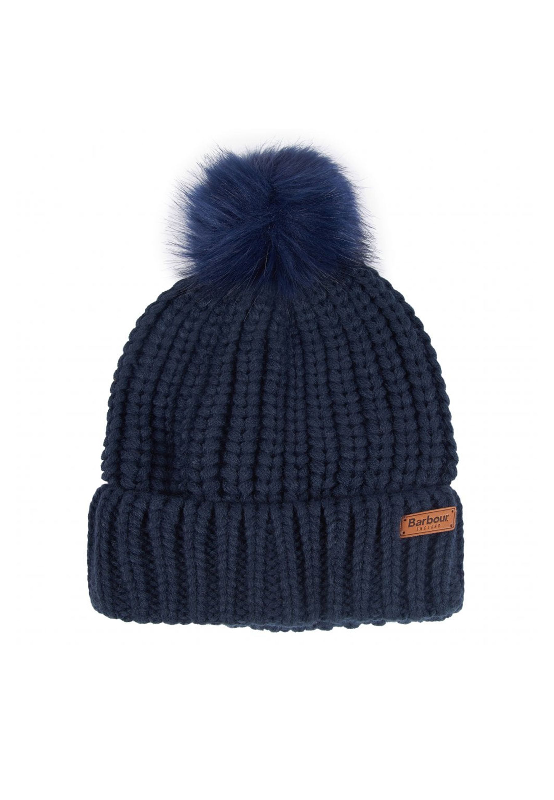 Cappello in filo a maglia grossa con Patch
