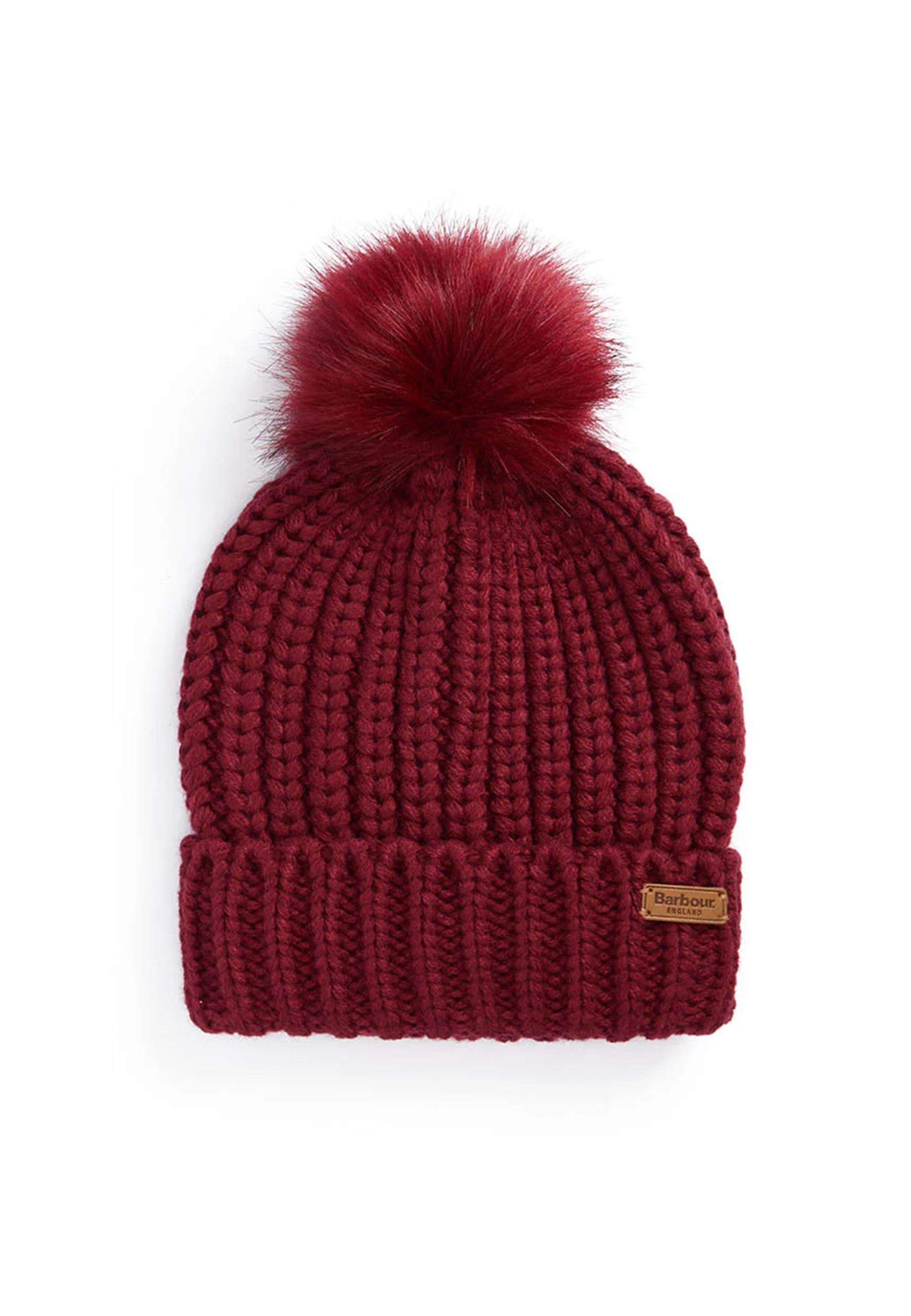 Cappello in filo a maglia grossa con Patch