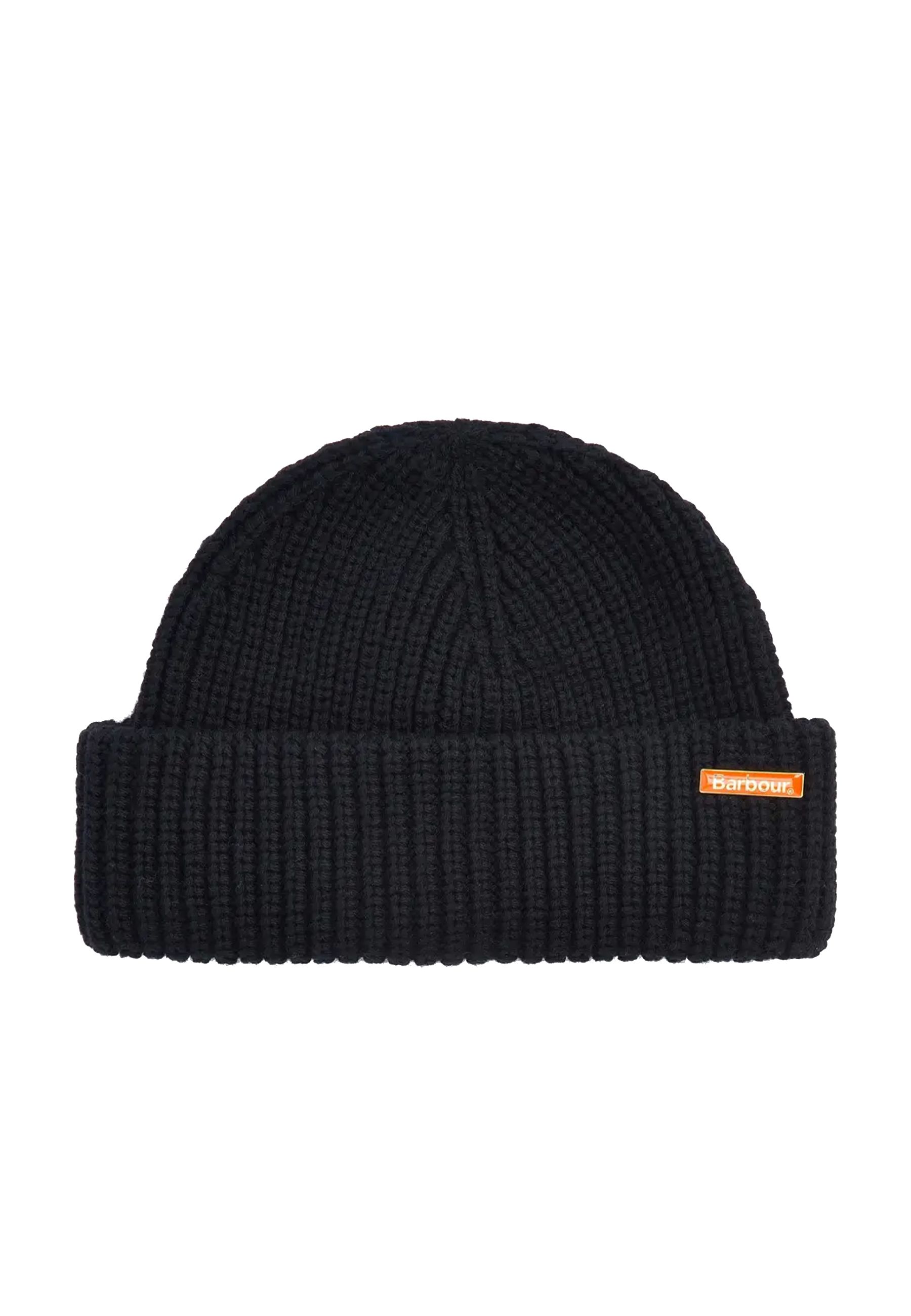 Cappello a zuccotto in maglia rosso