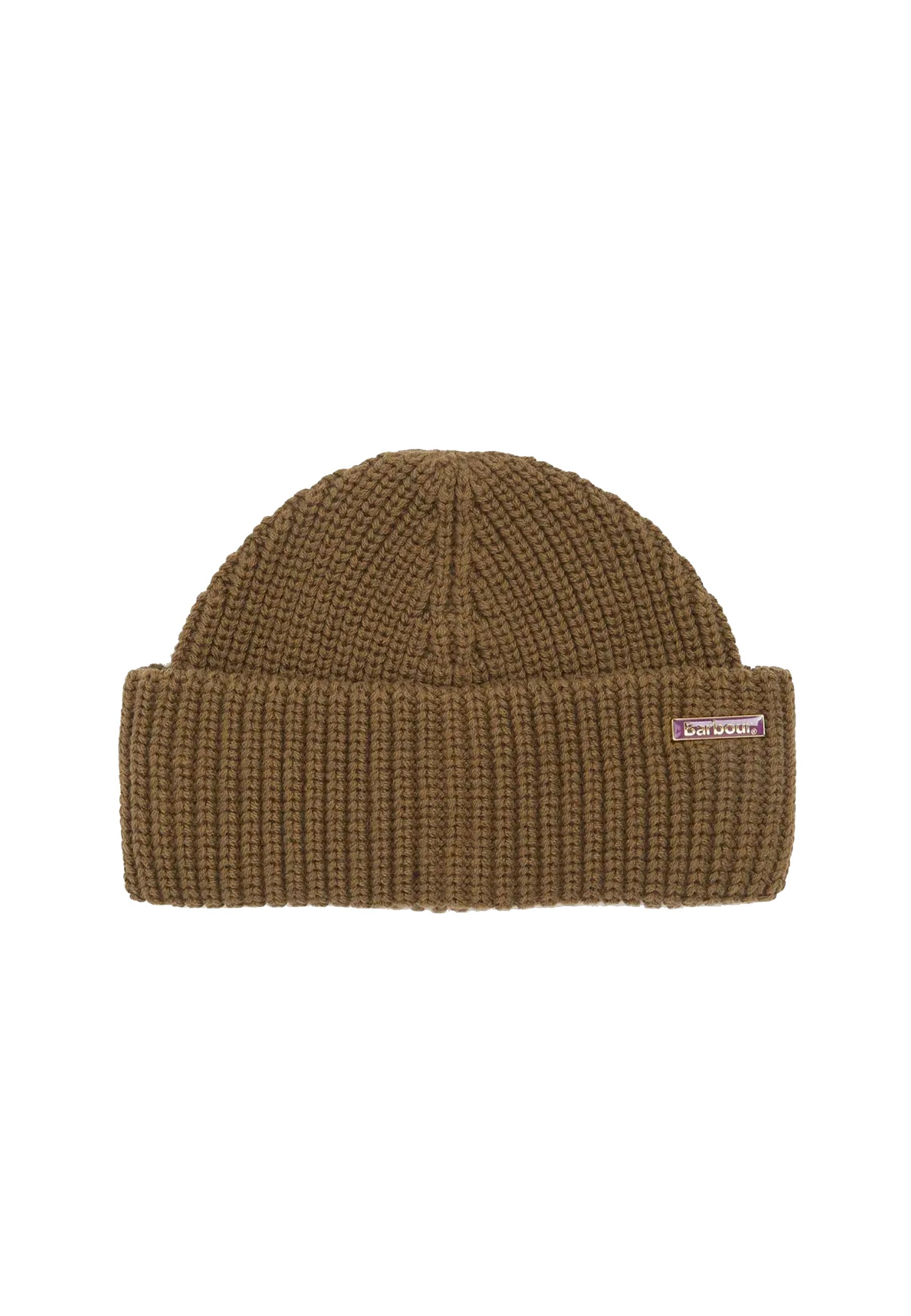 Cappello a zuccotto in maglia rosso