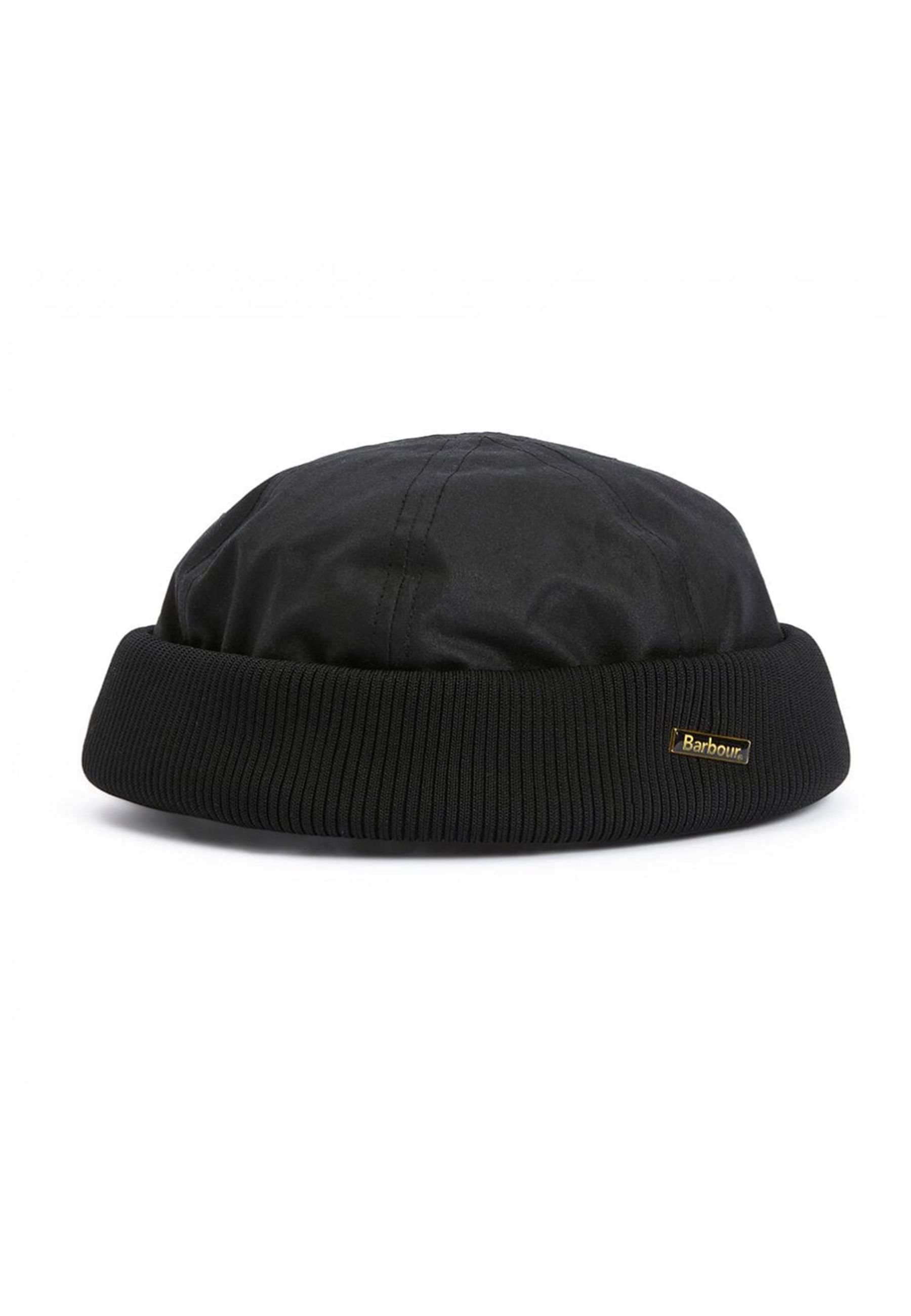 Cappello con risvolto in maglia