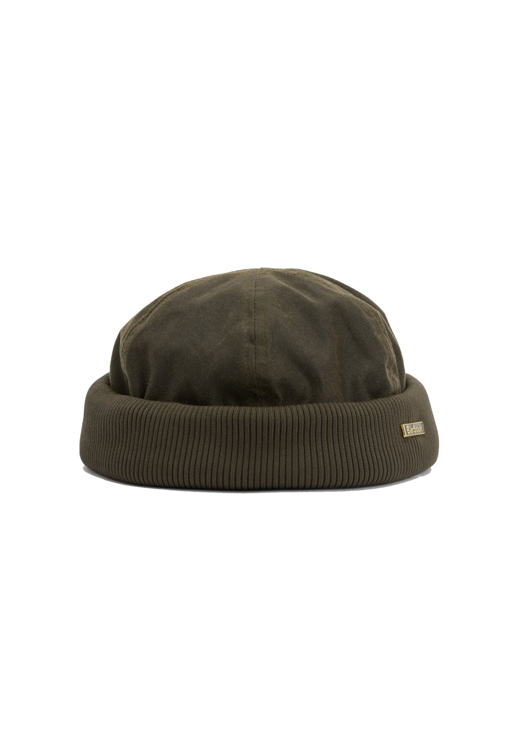 Cappello con risvolto in maglia