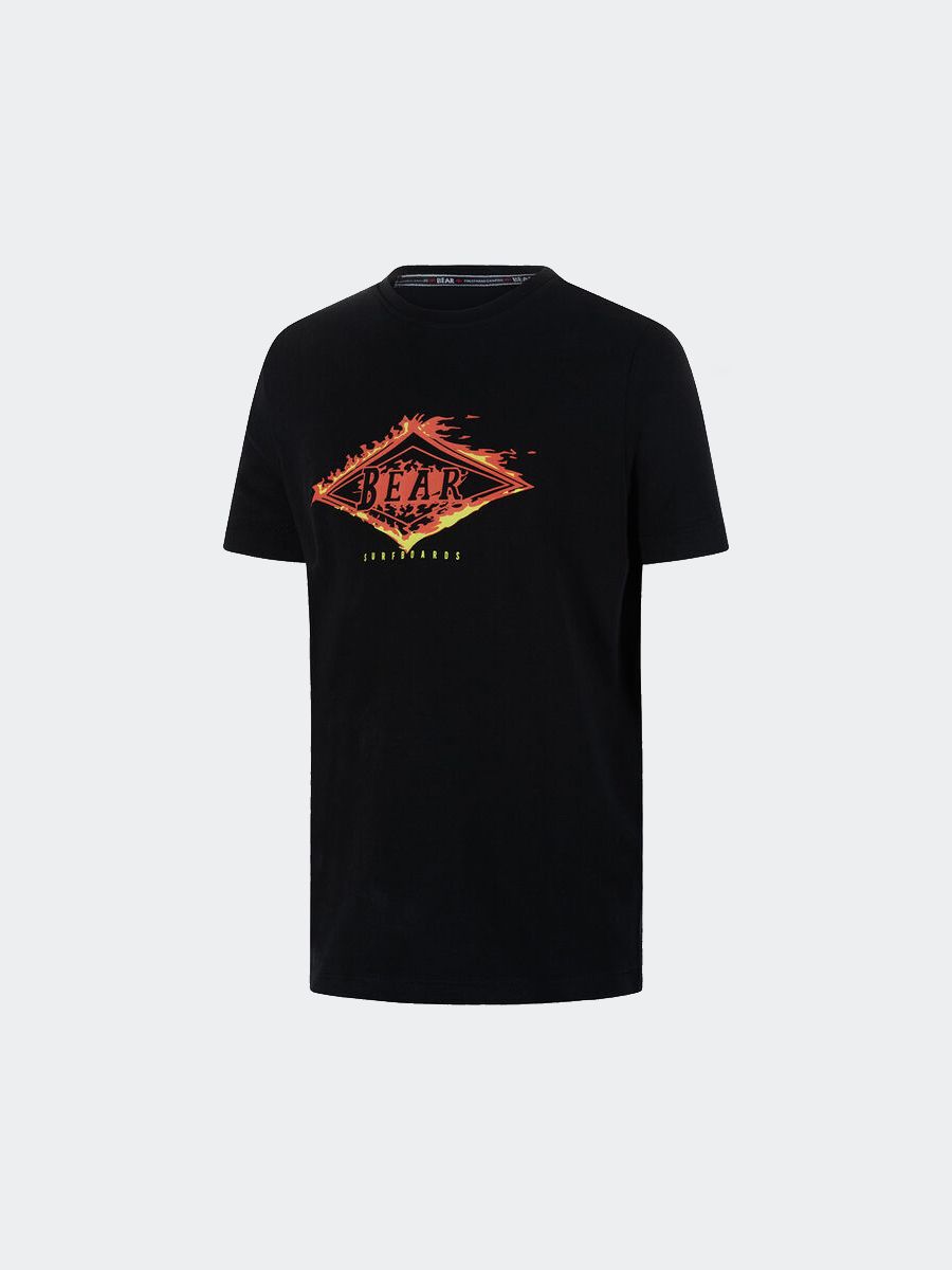 T-shirt  manica corta flame logo