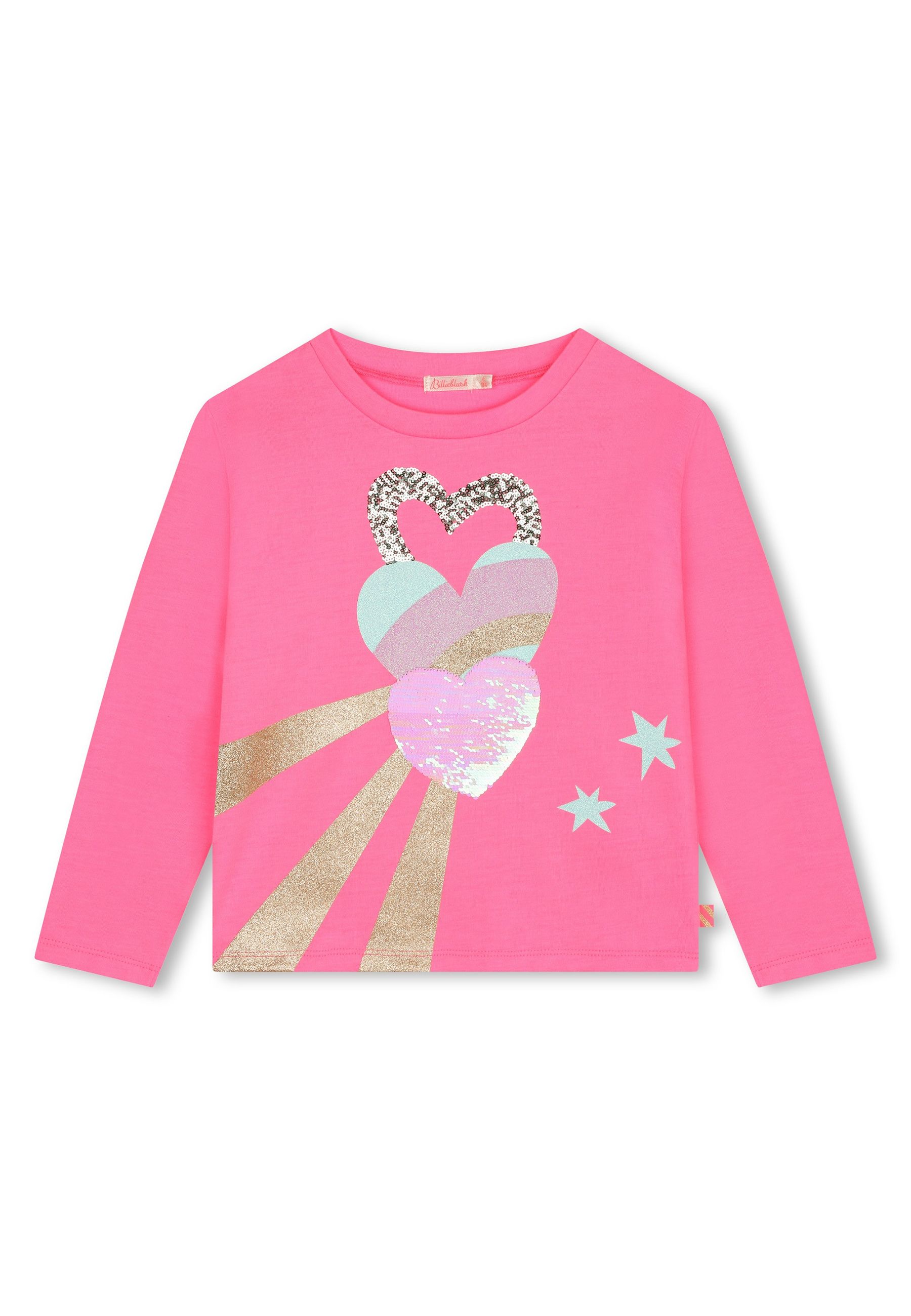 T-shirt fantasia con paillettes