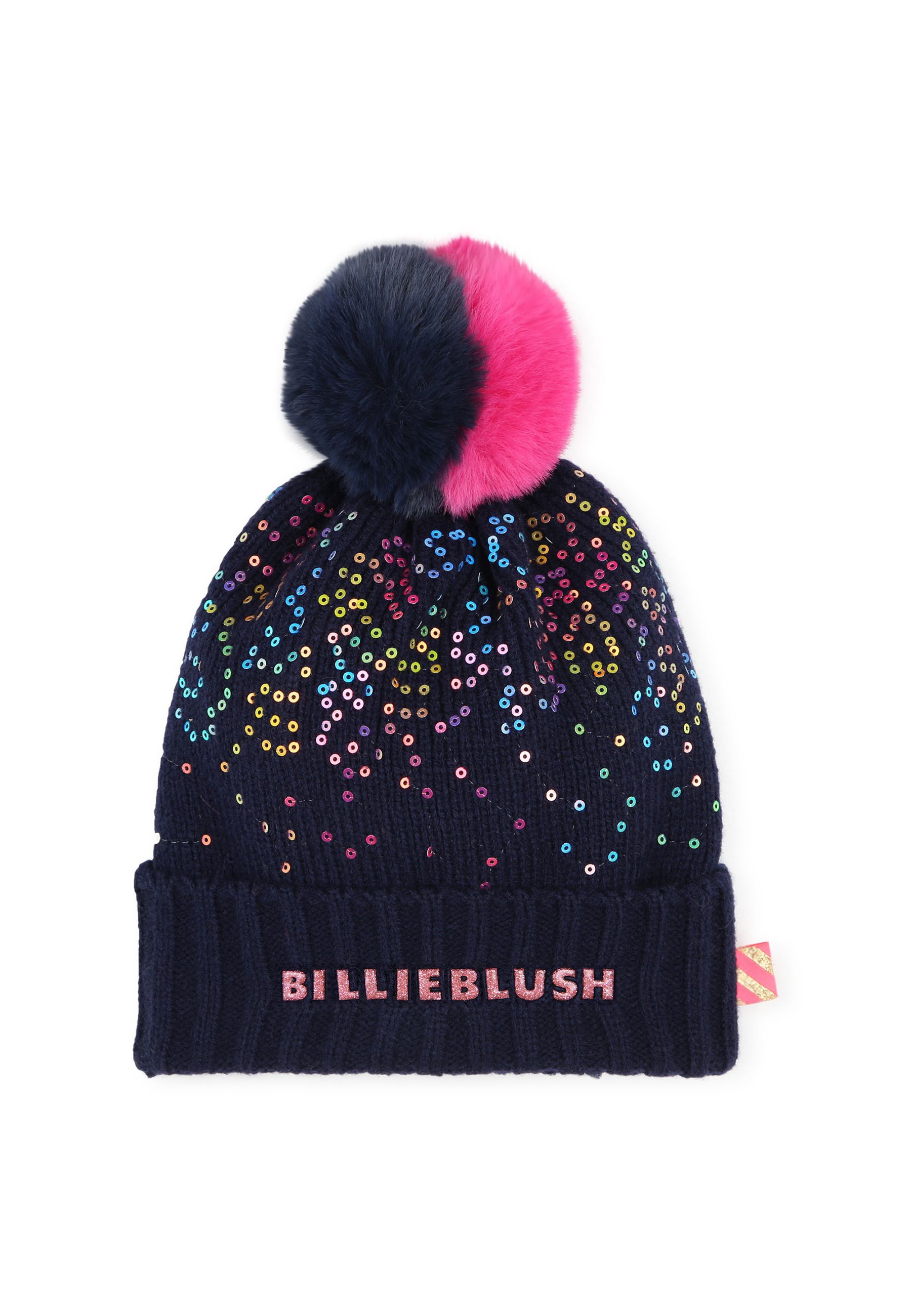 Cappello con dettagli di paillettes