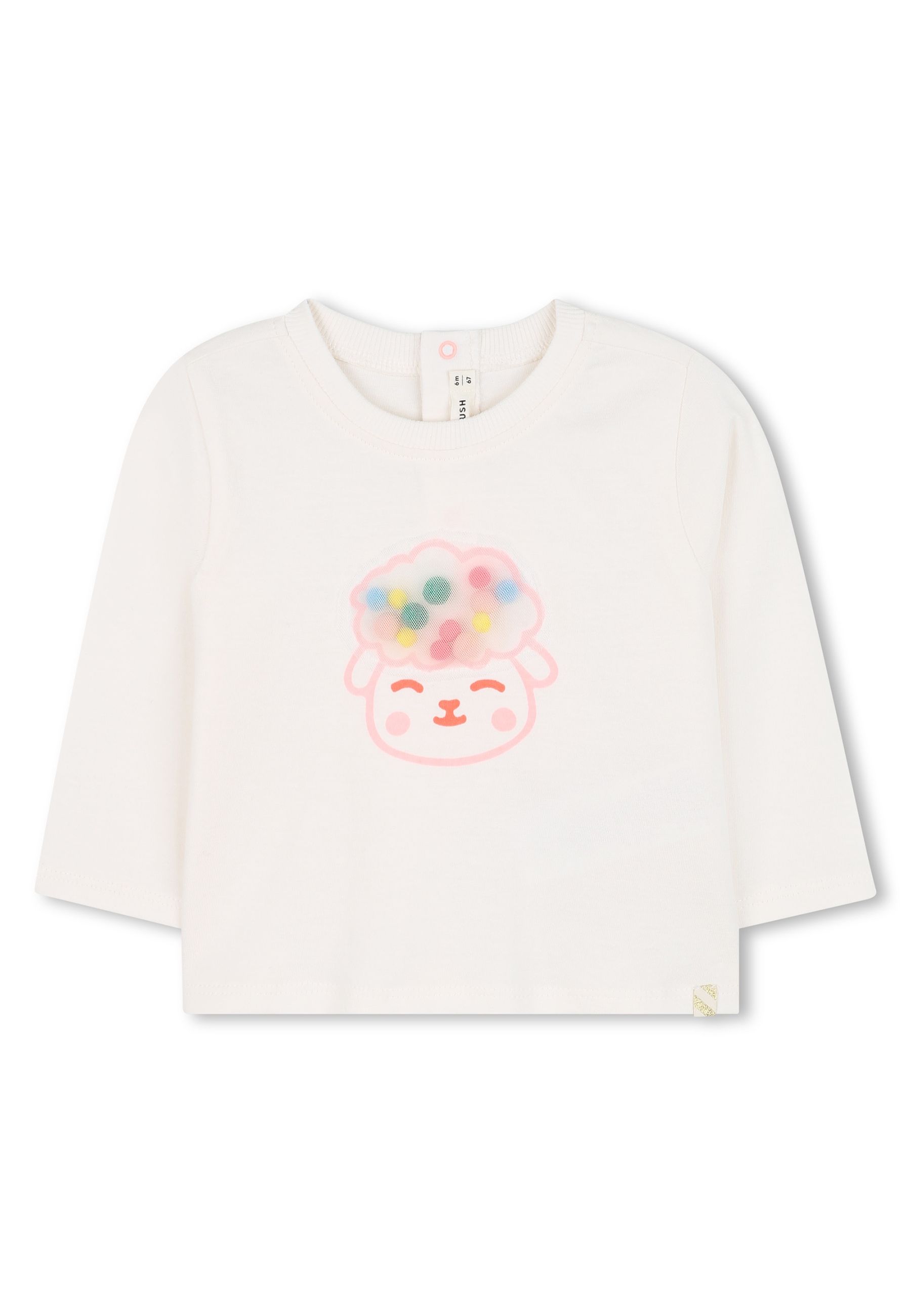 T-shirt fantasia con pompon