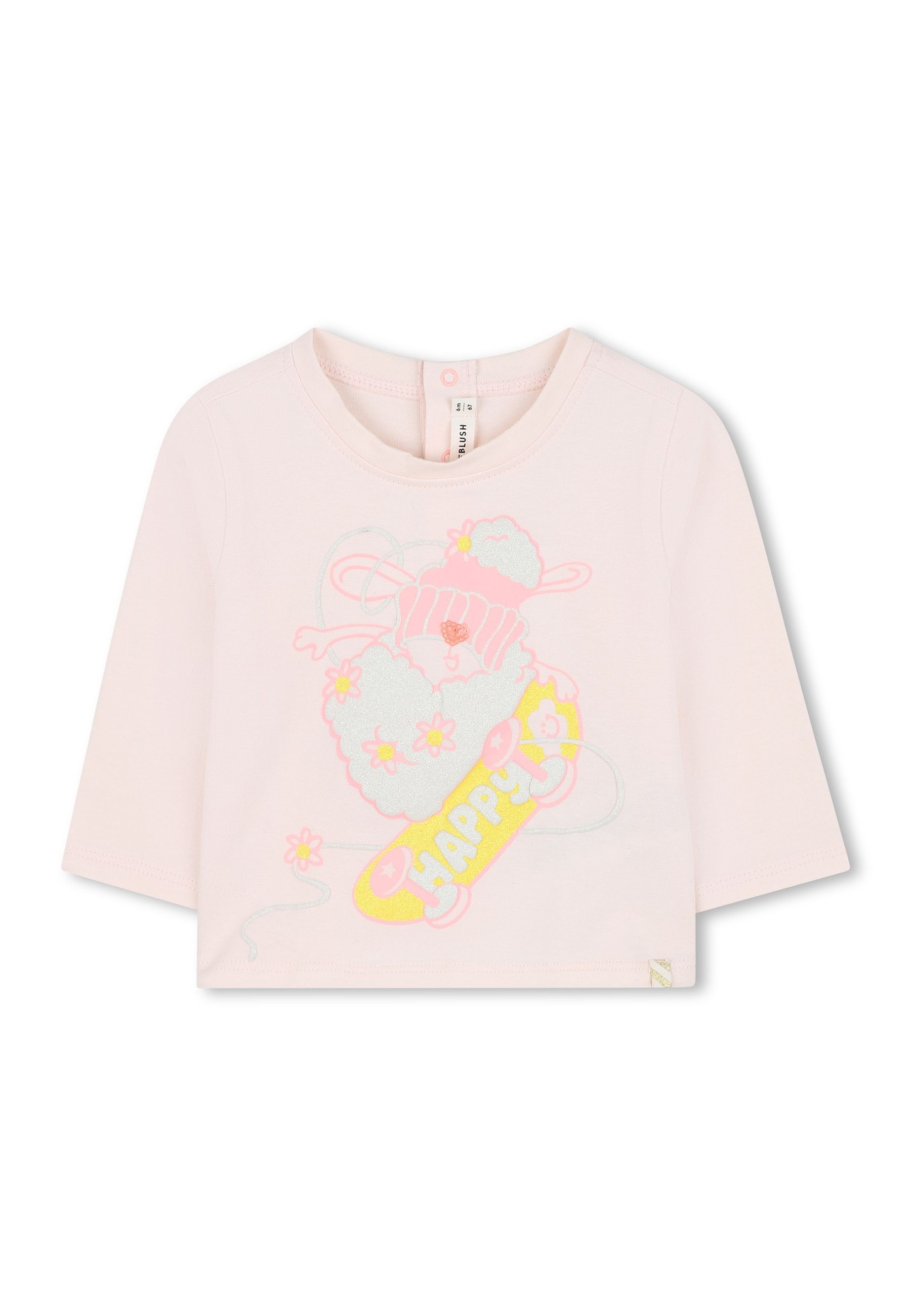 T-shirt fantasia con paillettes