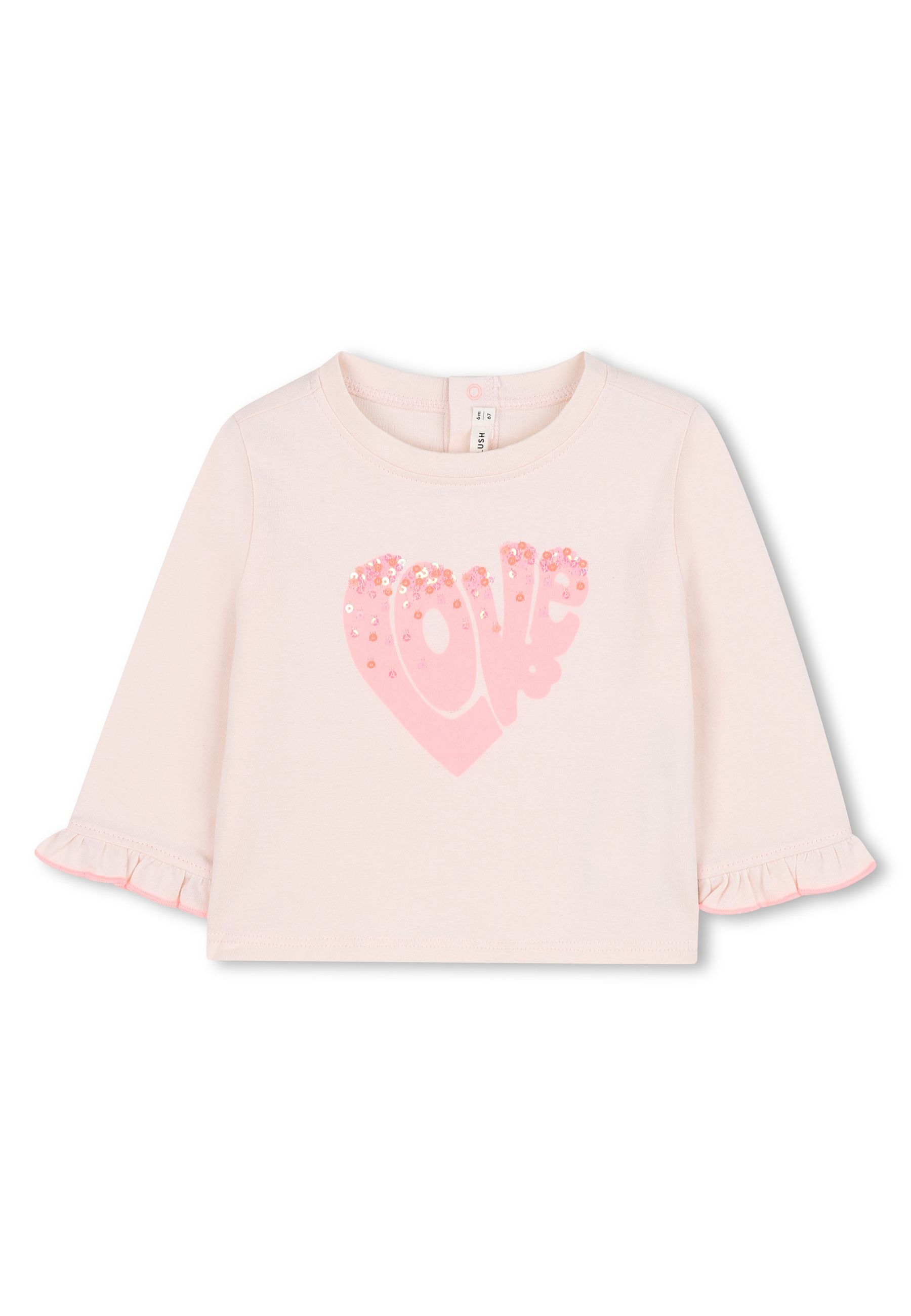 T-shirt fantasia con paillettes