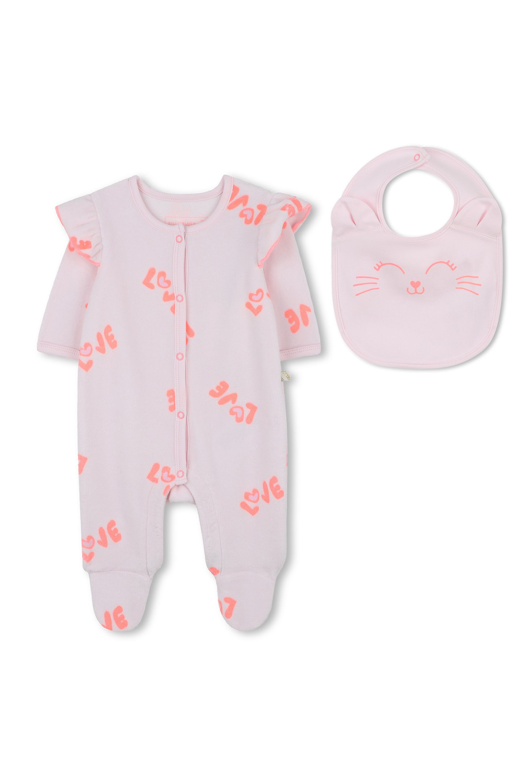 Set Regalo rosa Stampa Love