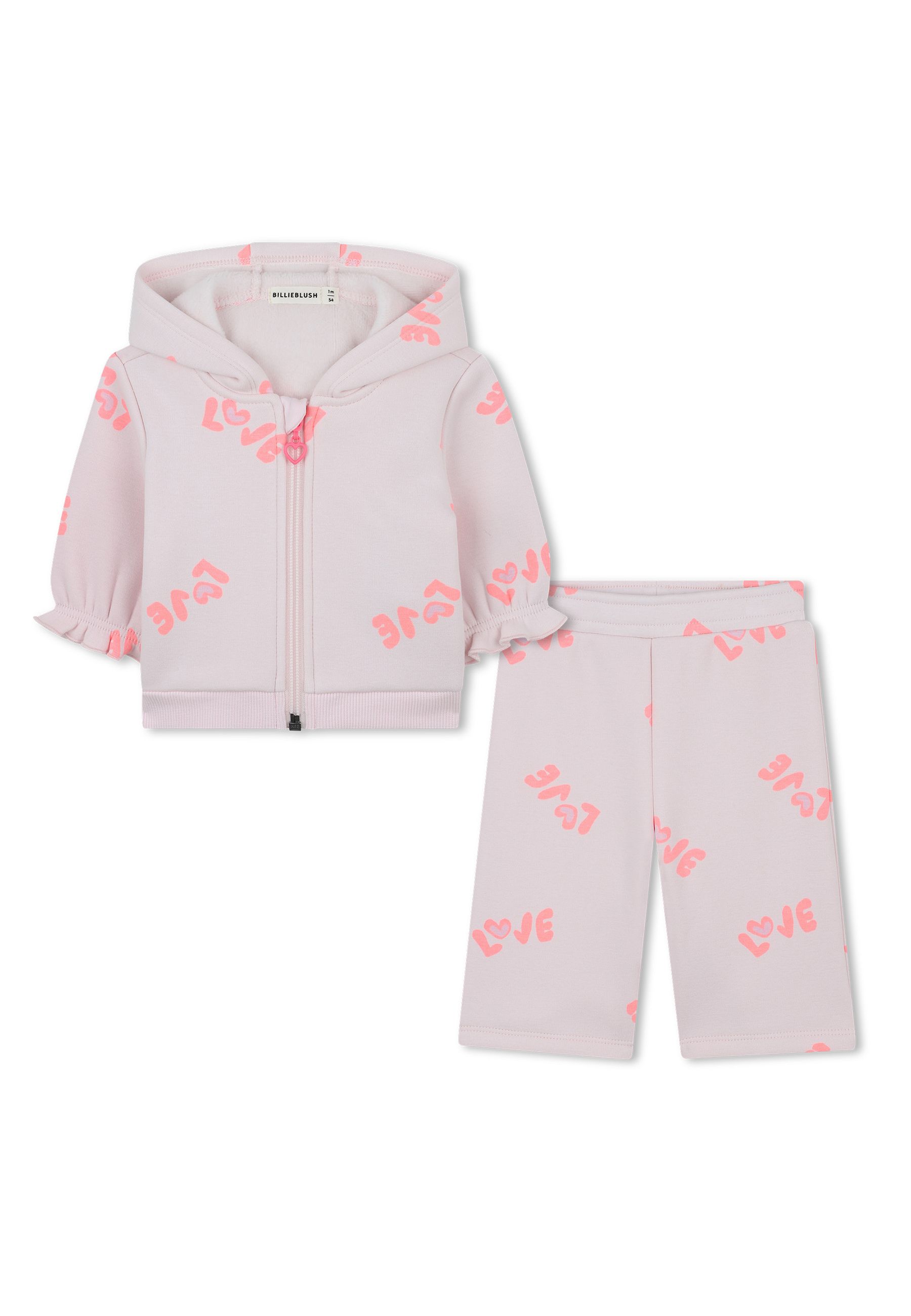 Completo Sportivo cardigan Cappuccio  e pantalone