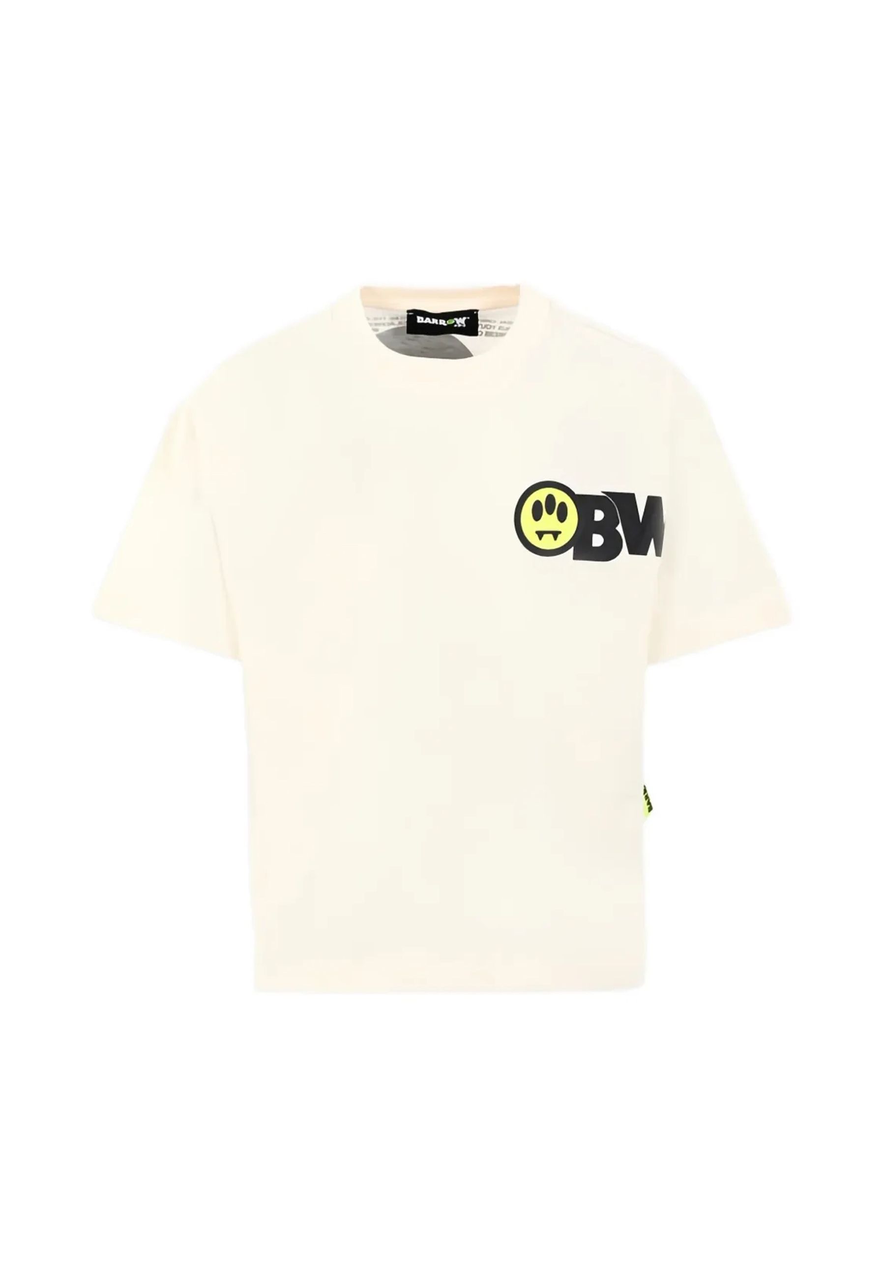 T-shirt jersey unisex crema