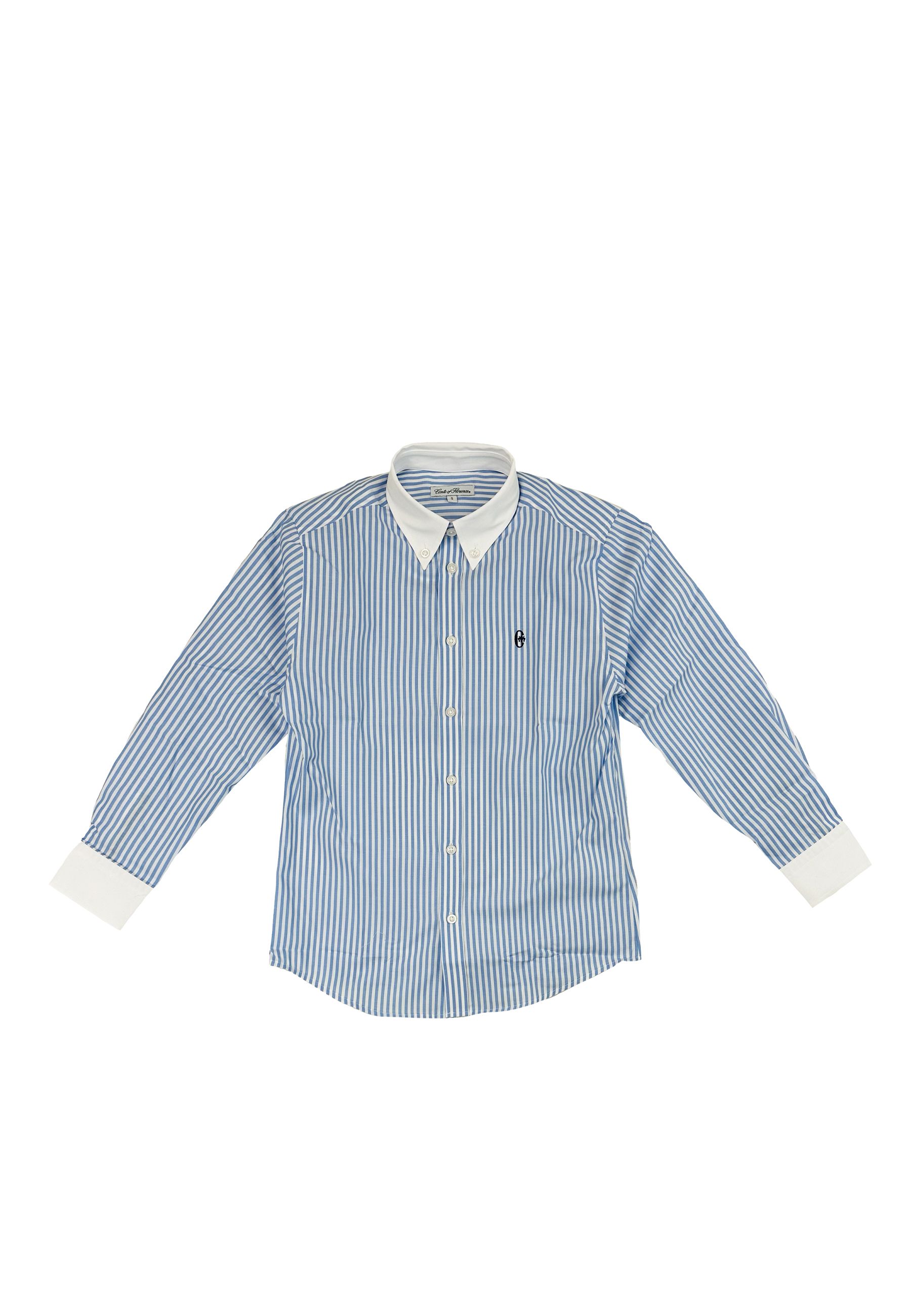 Camicia manica lunga a righe