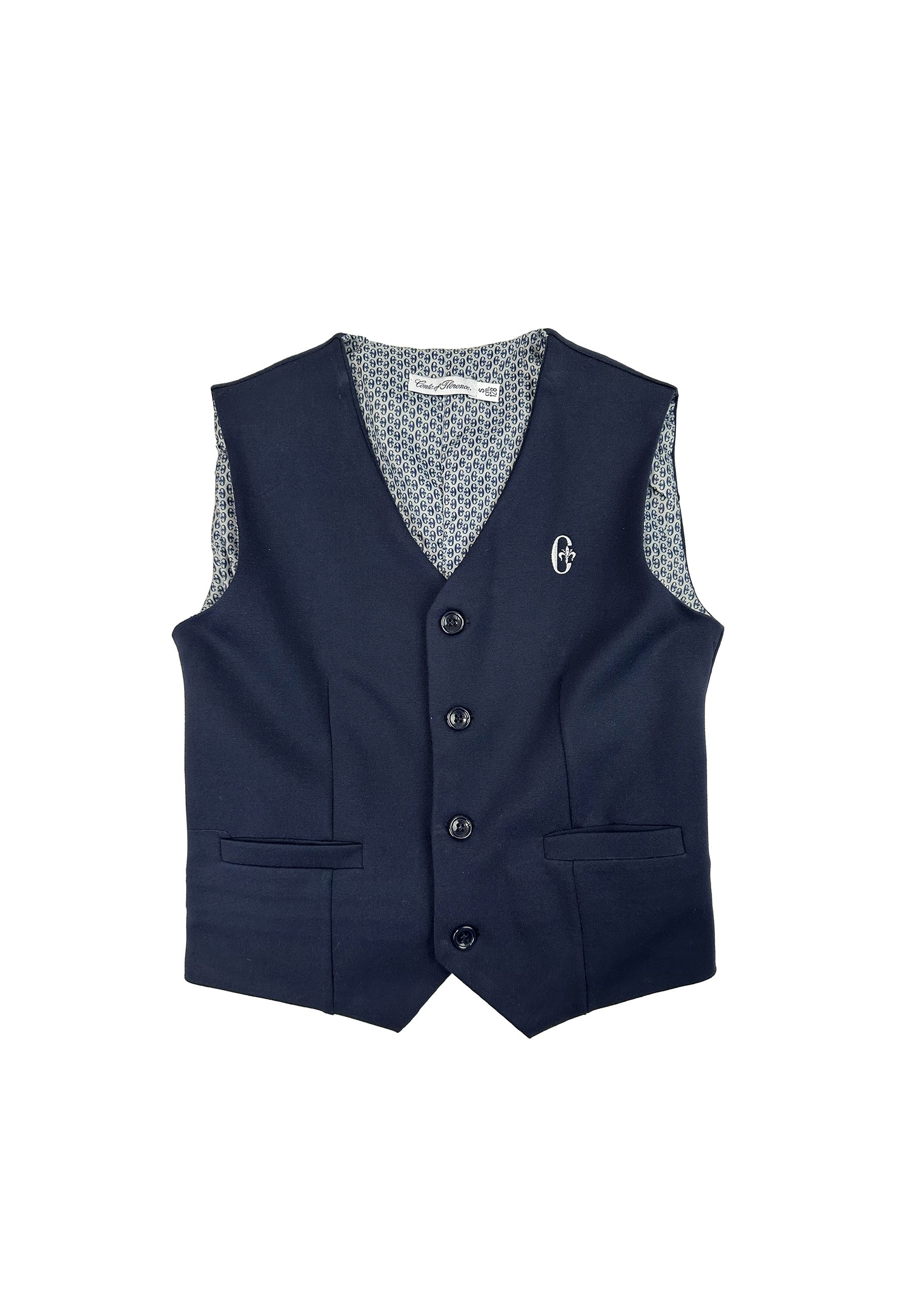 Gilet Elegante blu 