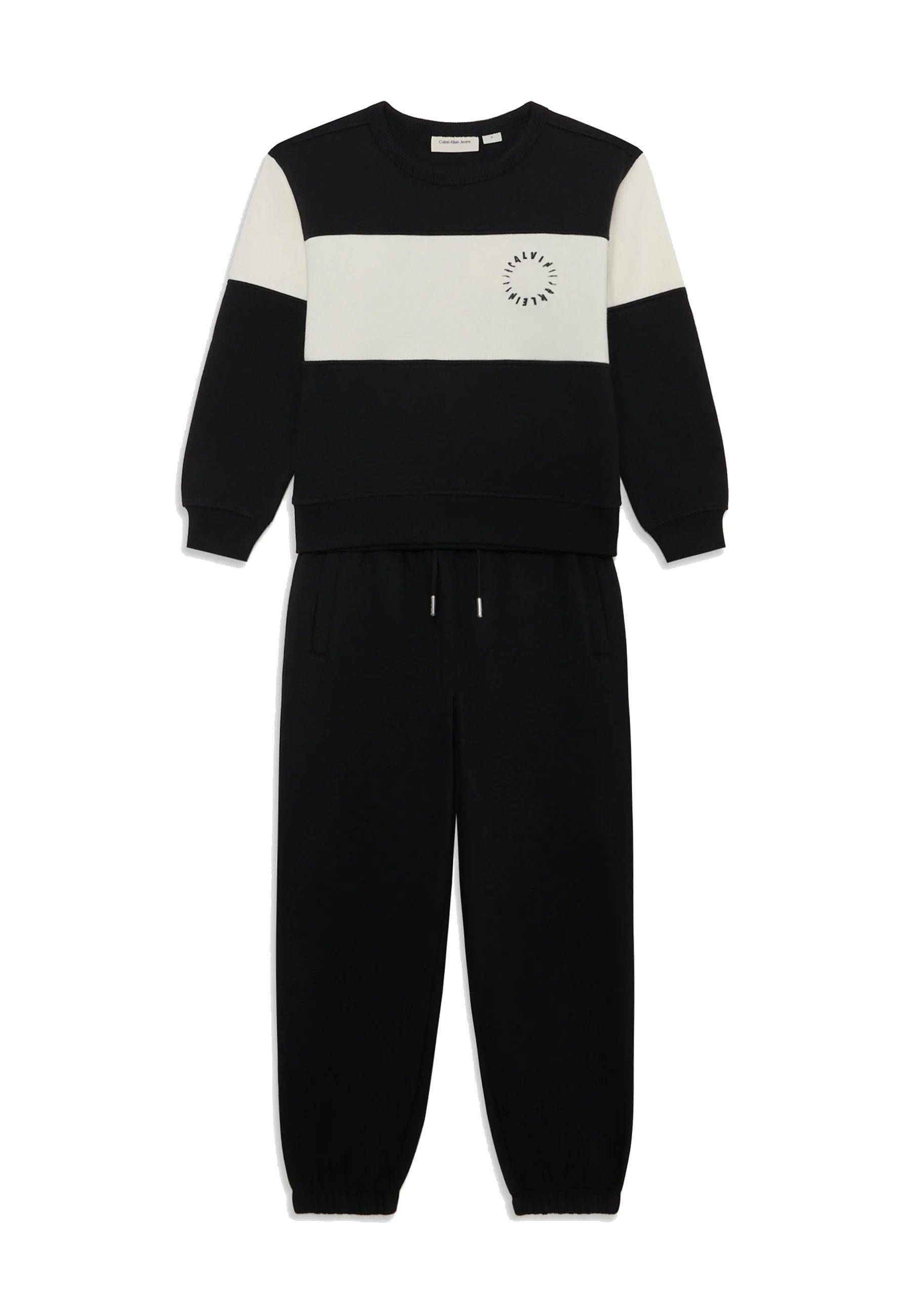 Completo Sportivo set Bicolore in felpa