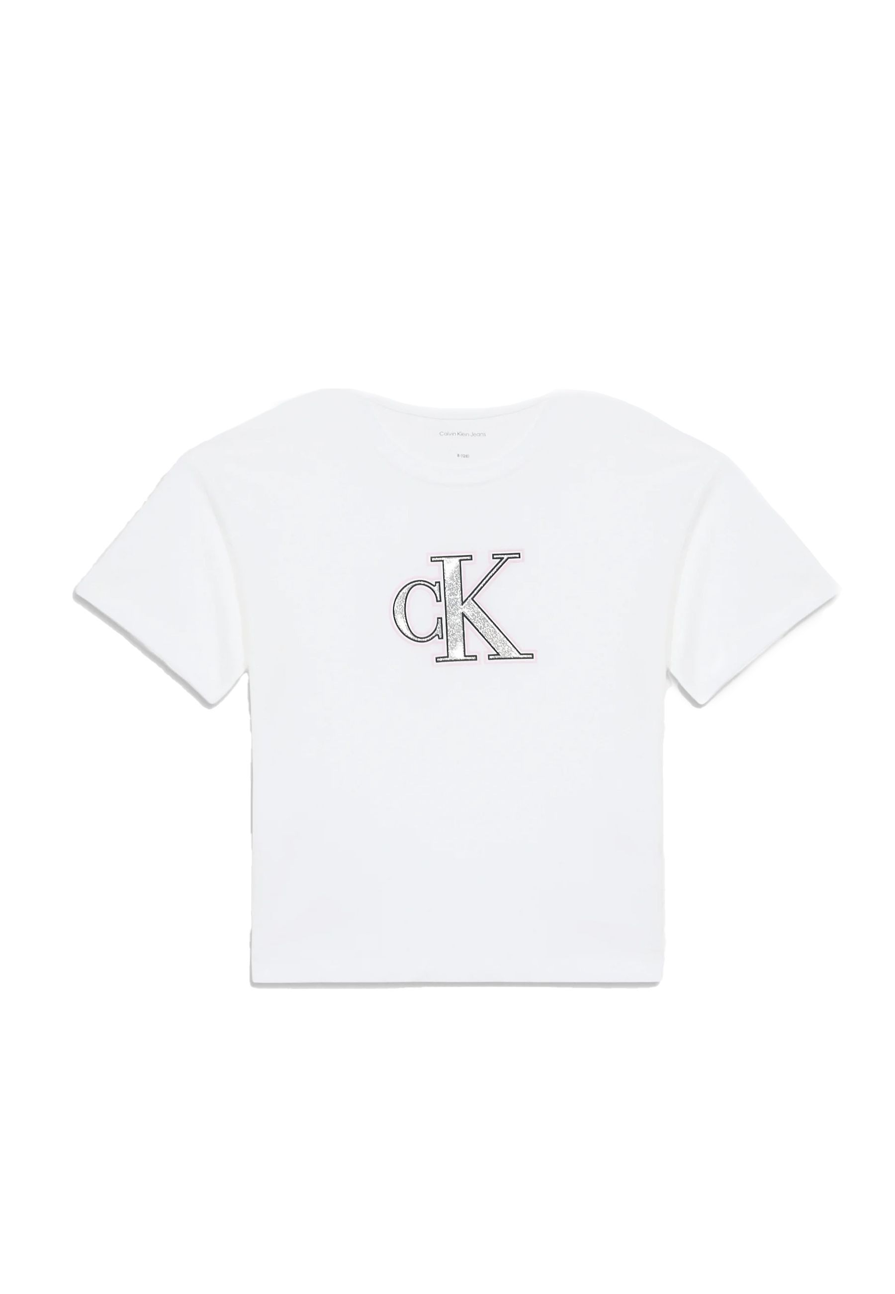 T-shirt rossa con grafica festiva
