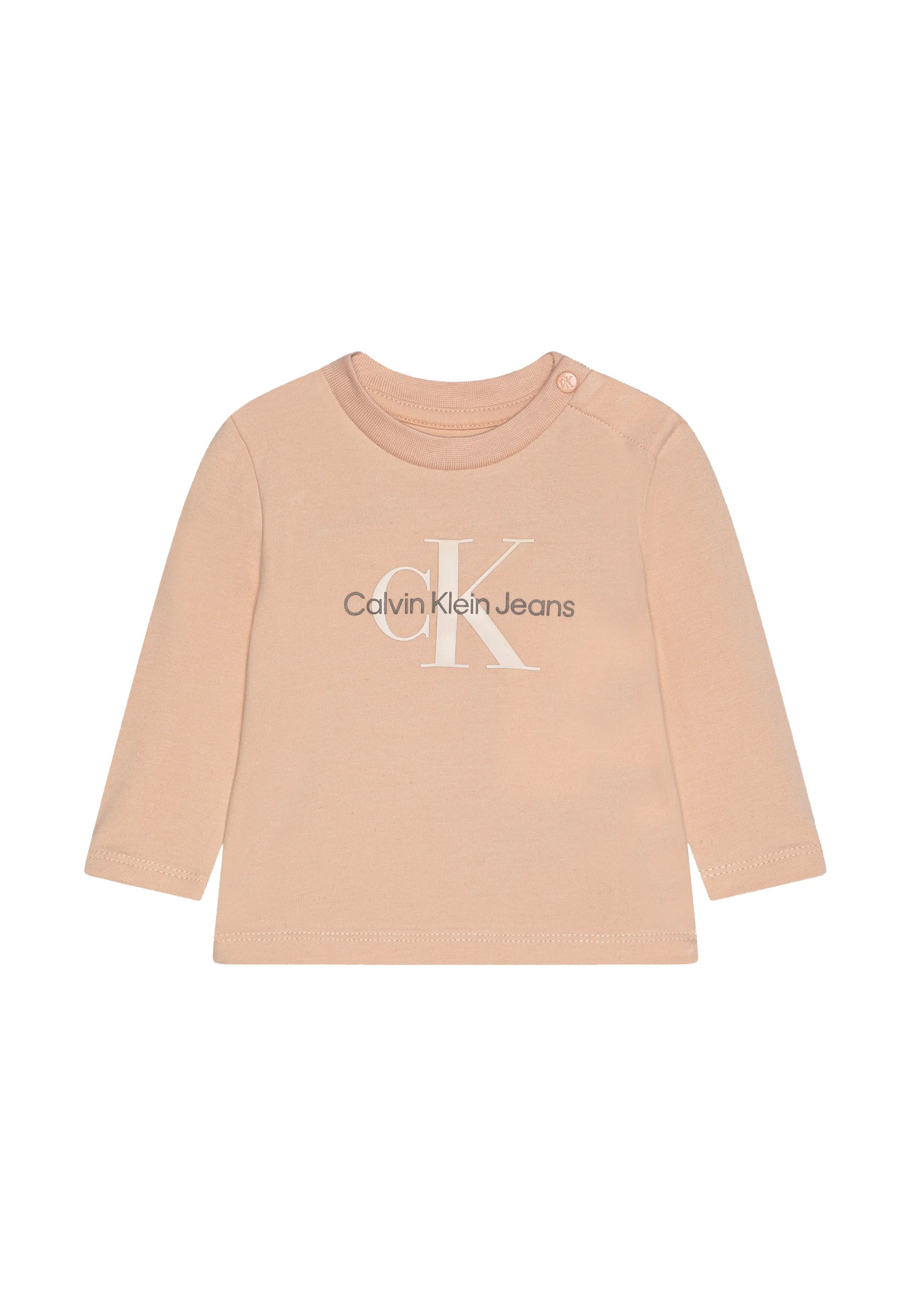 T-shirt tinta unita monogramma