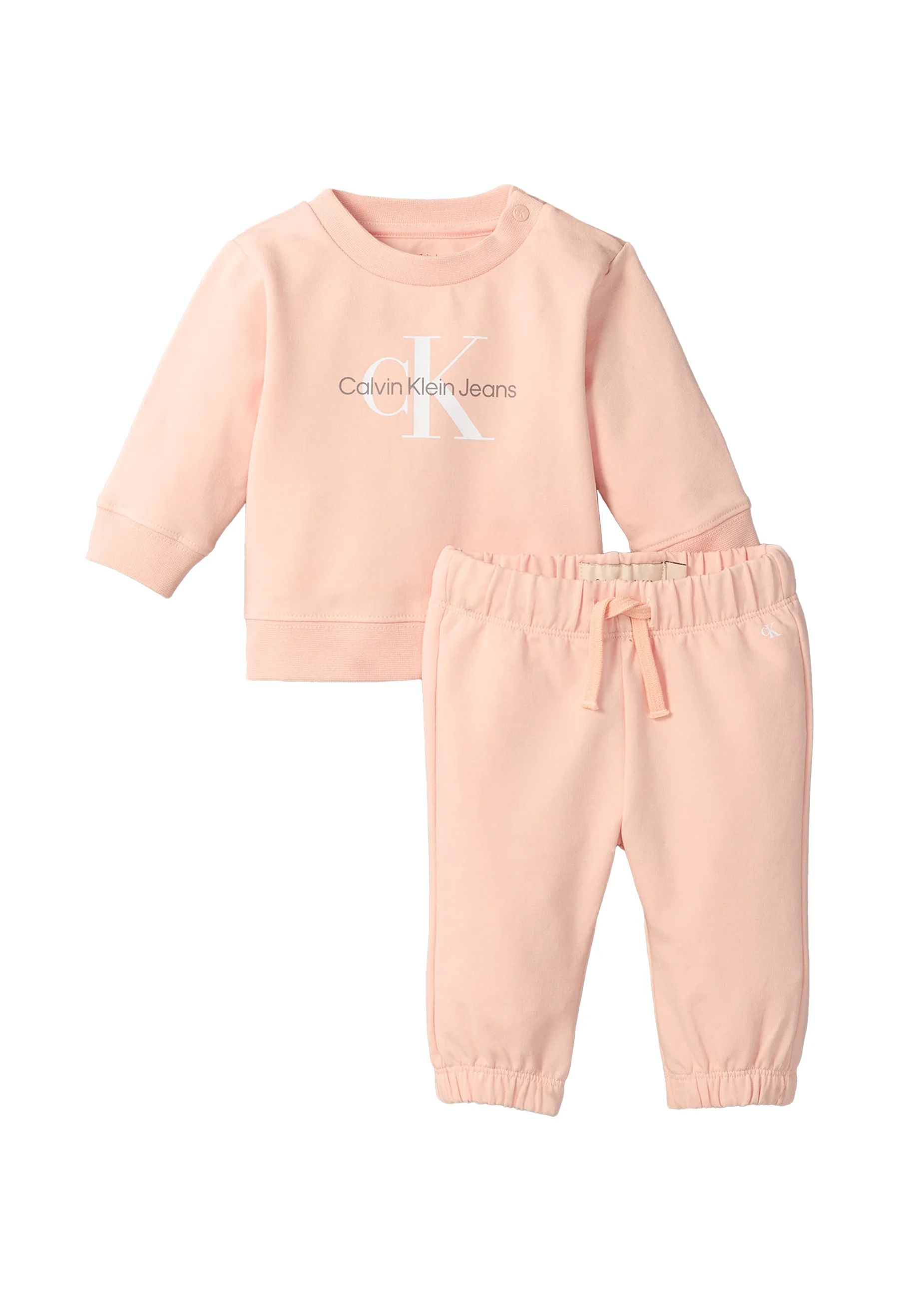 Completo Sportivo set felpa monogramma e pantalone