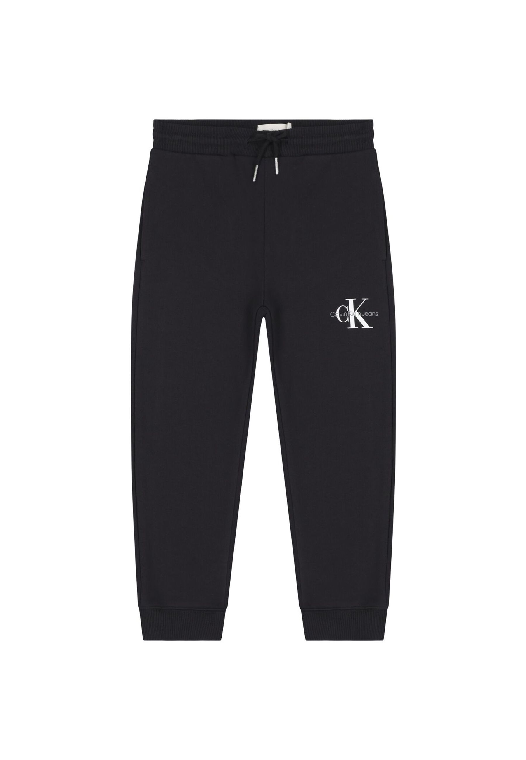 Sottotuta nera con logo ck ricamo