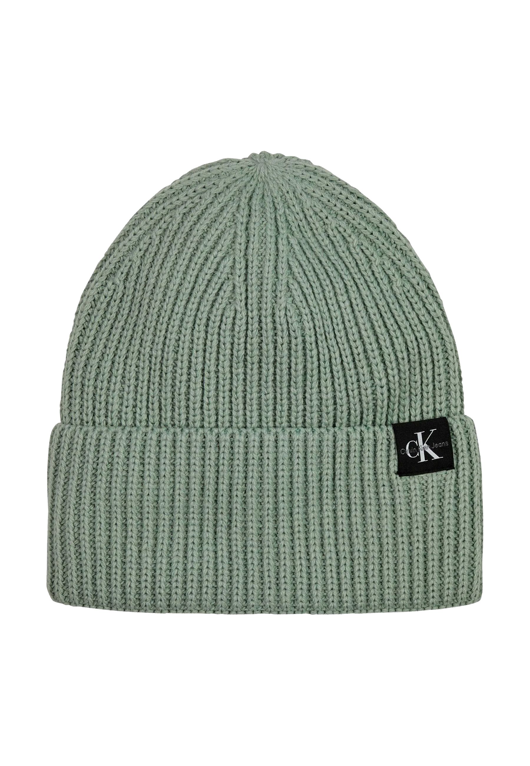 Cappello con costine monogramma