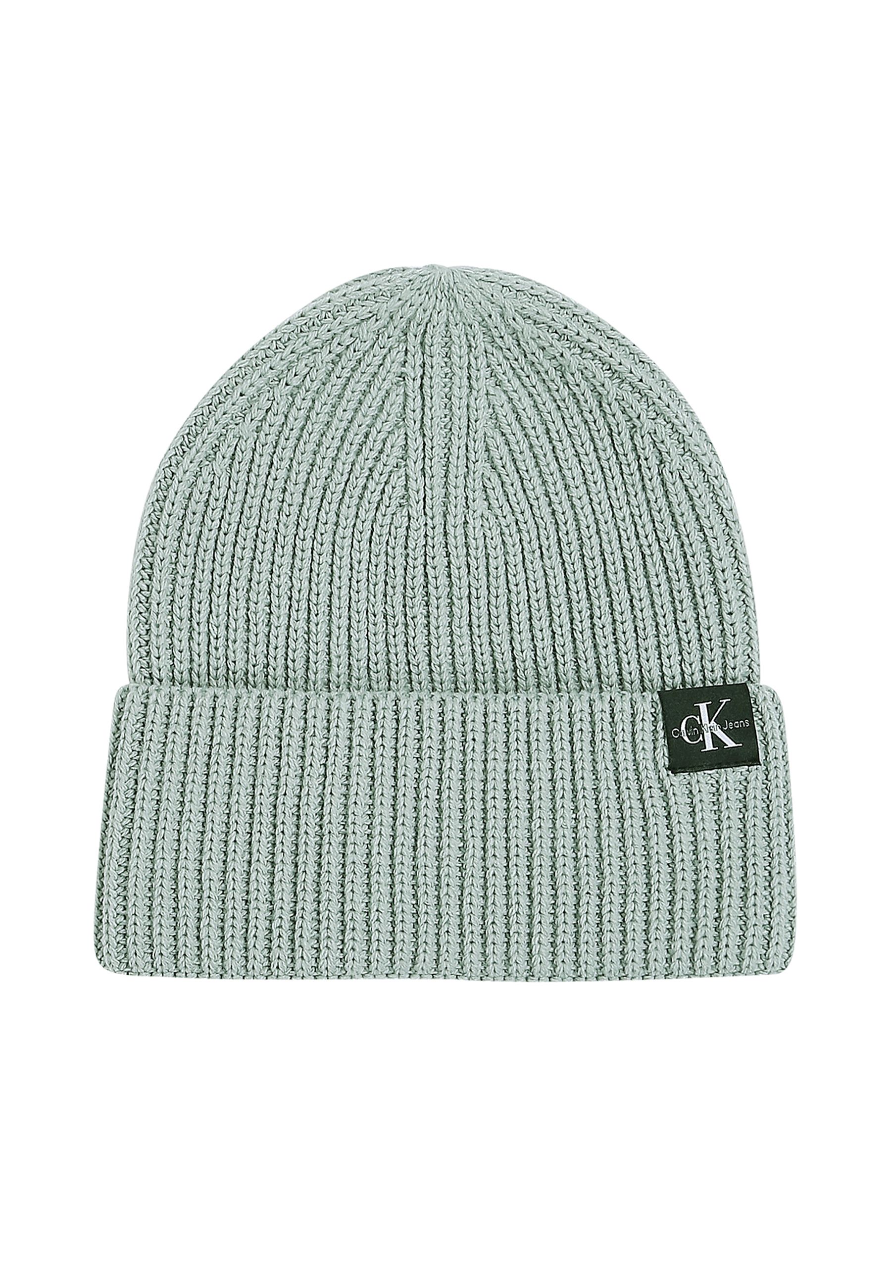 Cappello con costine monogramma