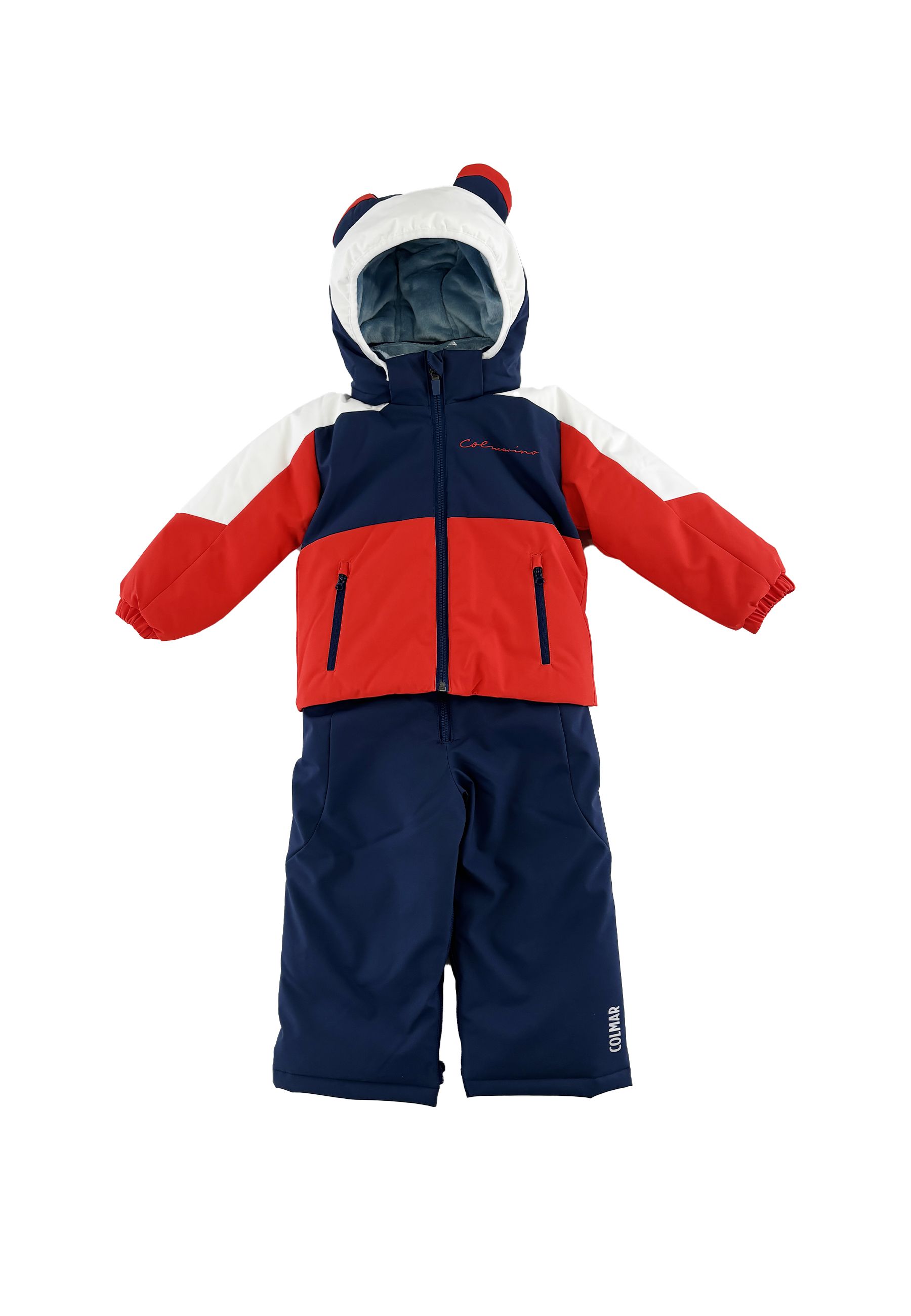 Completo Sportivo set da sci per neonati multicolore rosa Completo Sportivo set da sci per neonati multicolore rosa