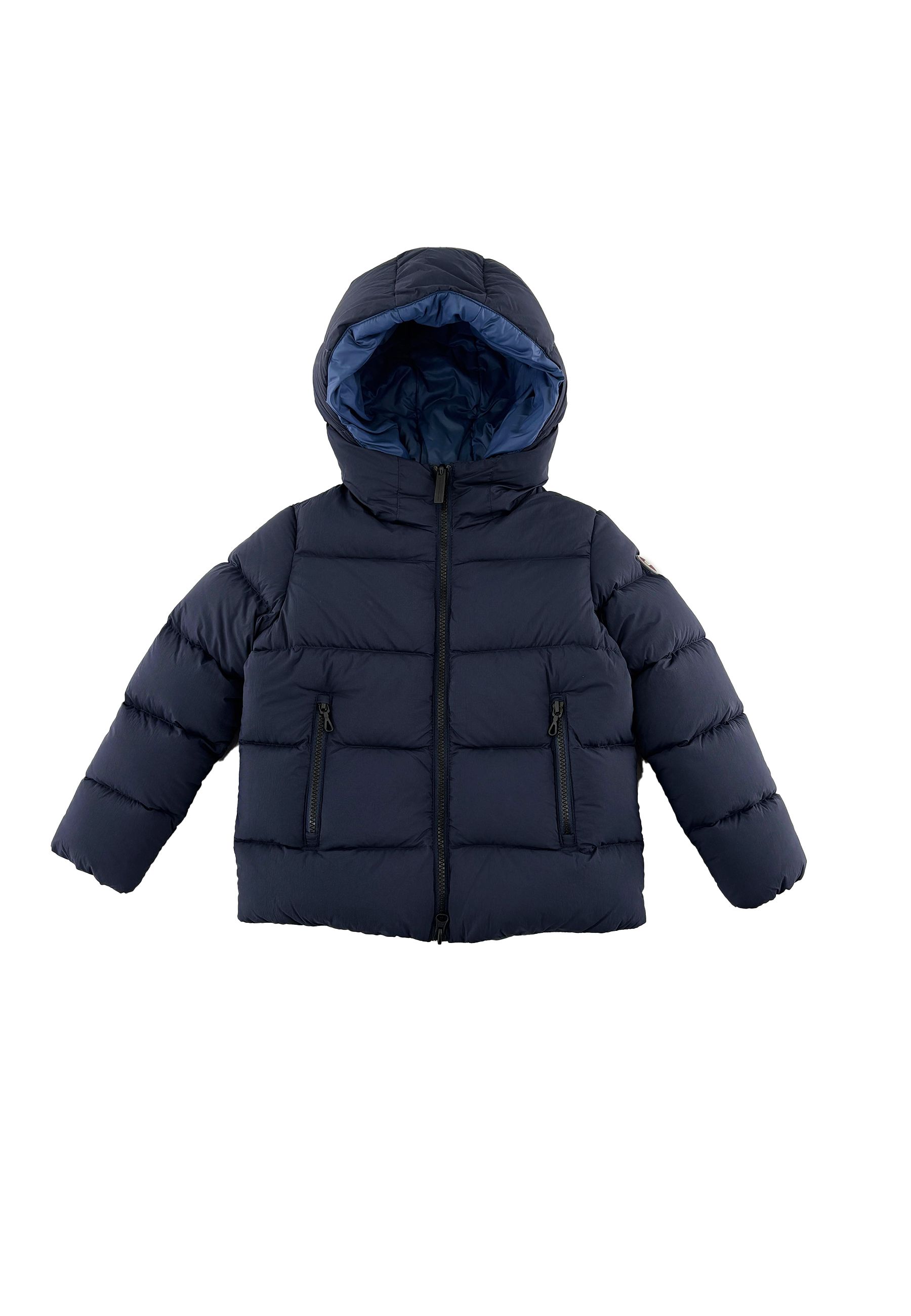 Piumino reversibile con cappuccio staccabile