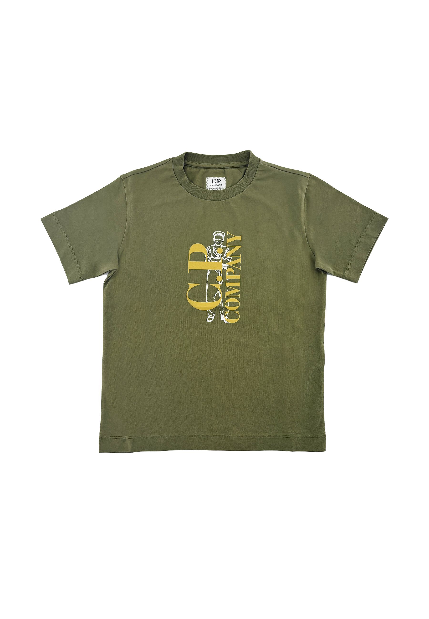 T-shirt girocollo con Stampa