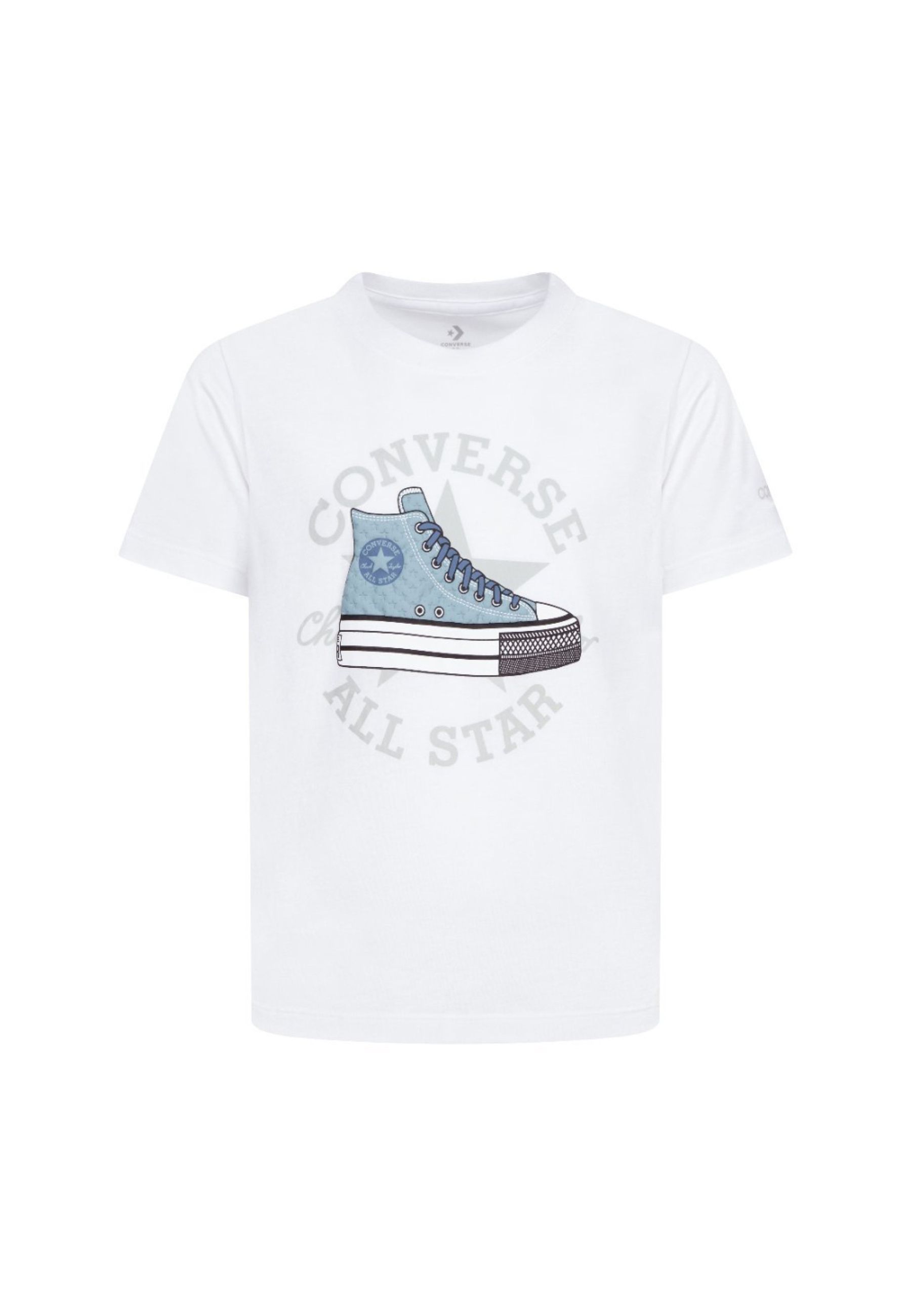 T-shirt per bambina con stampa sneaker
