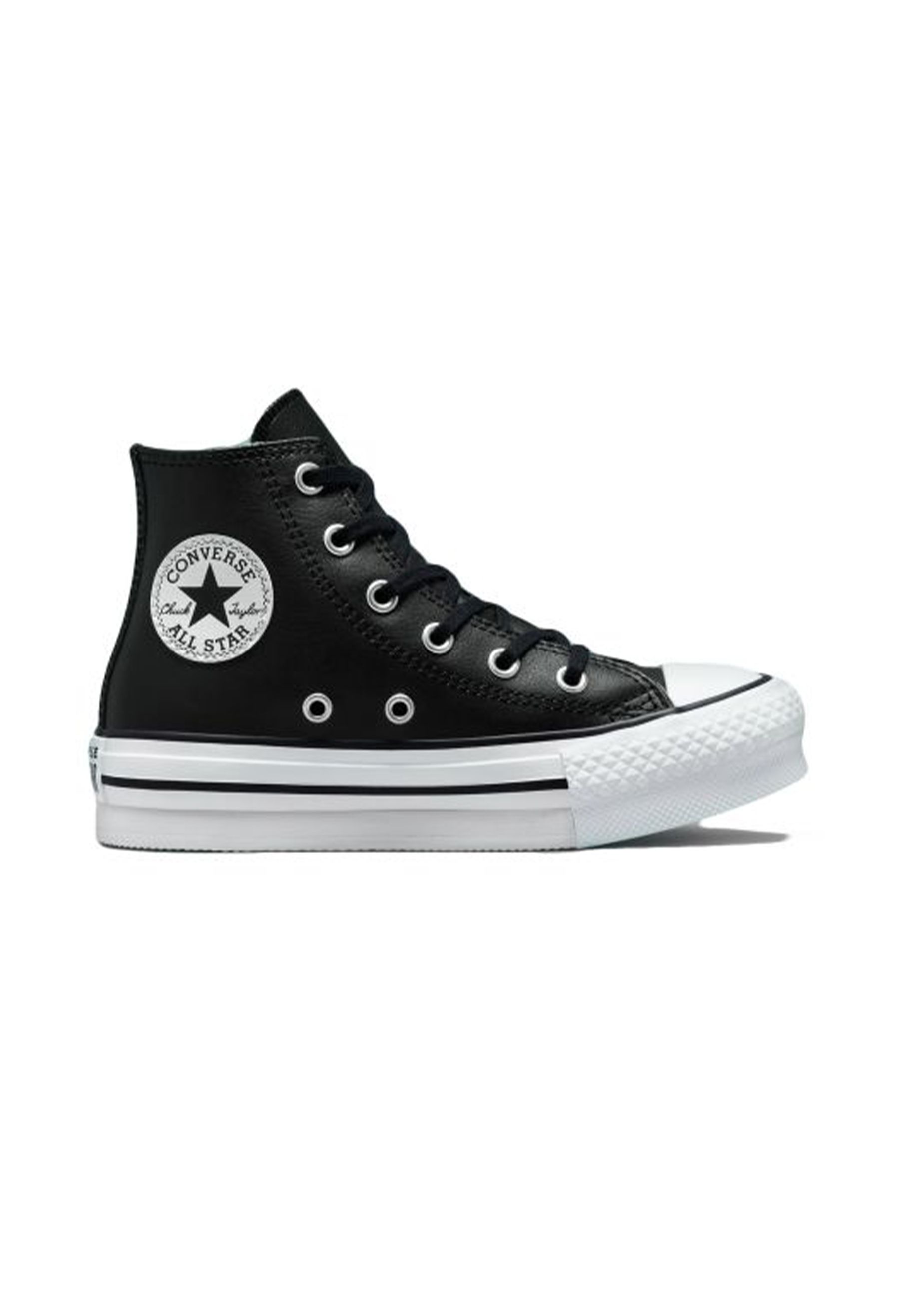 Sneakers  intramontabile in tela Nero avorio Eva lift