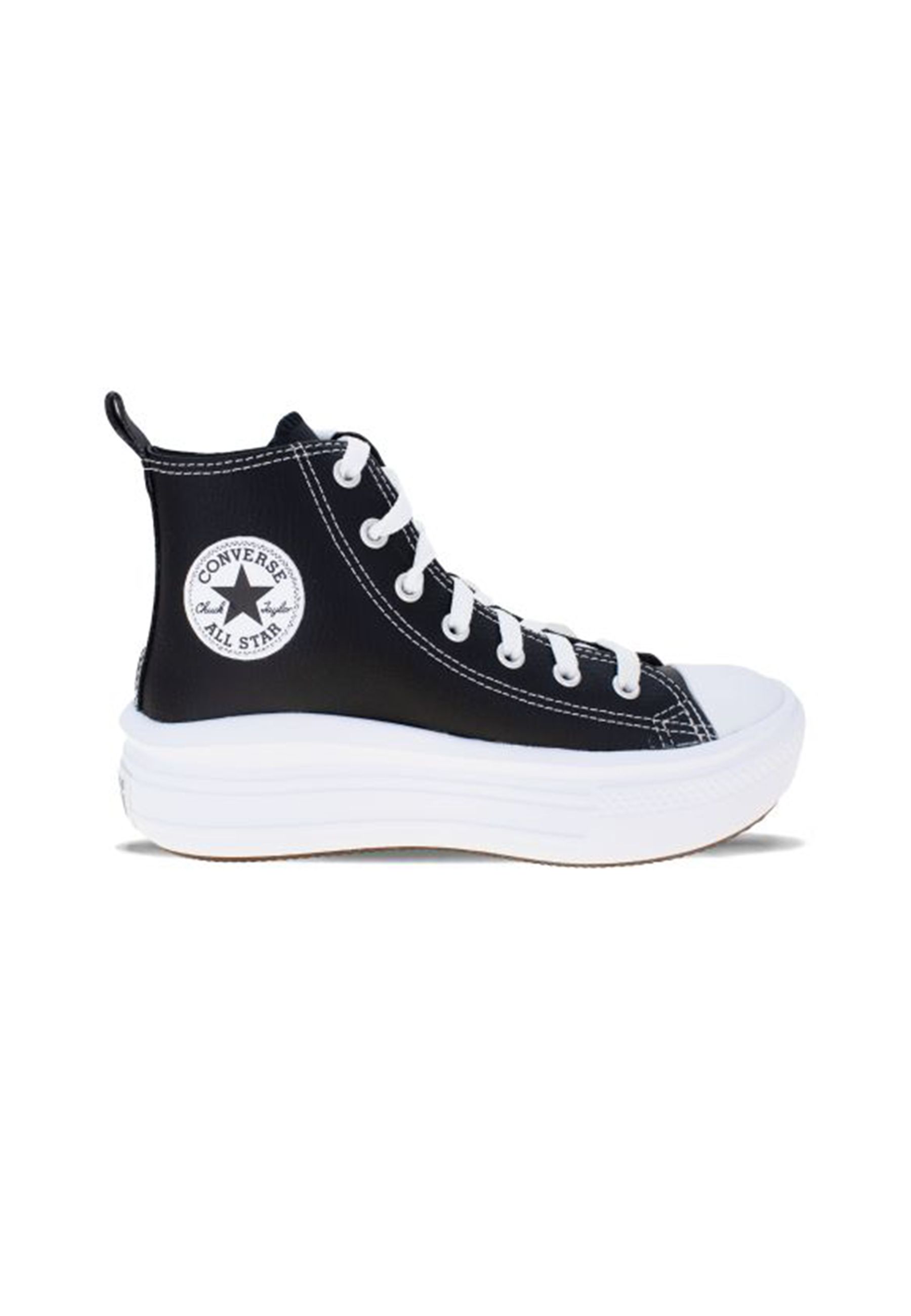 Sneakers in tela nero e bianco modello Move